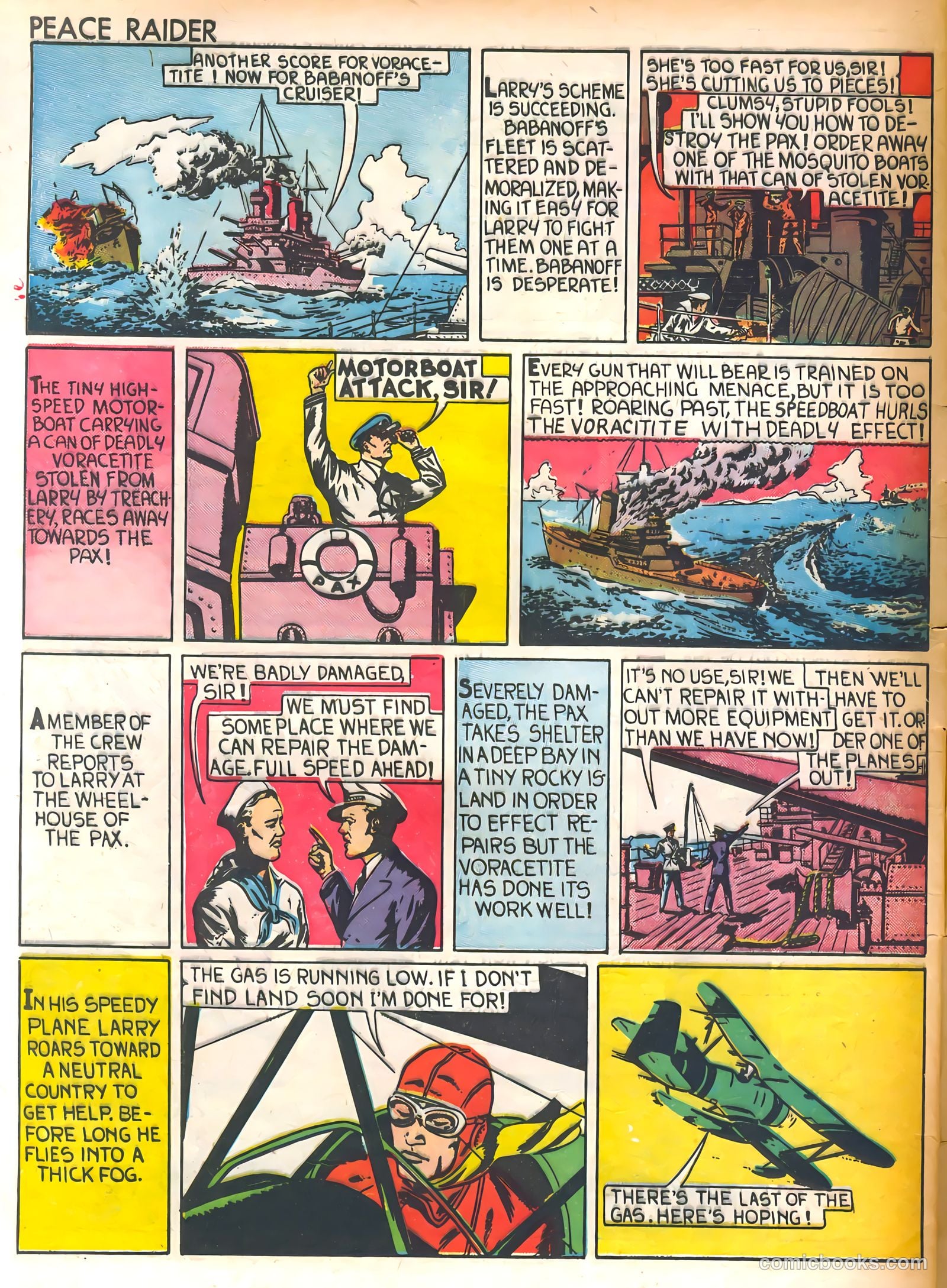 War Comics #3 (1940) — page 62 of 68