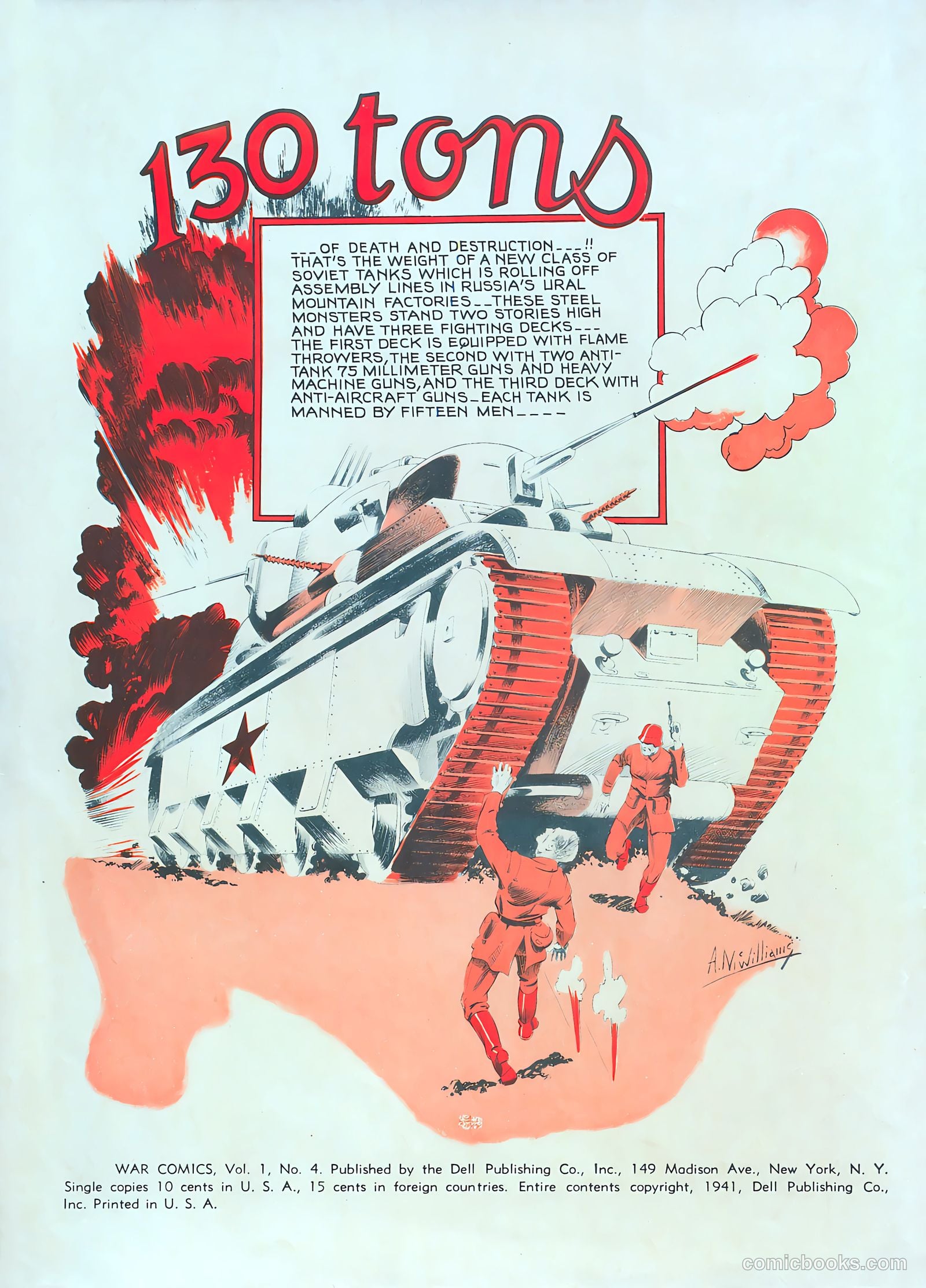 War Comics #4 (1941) — page 2 of 68