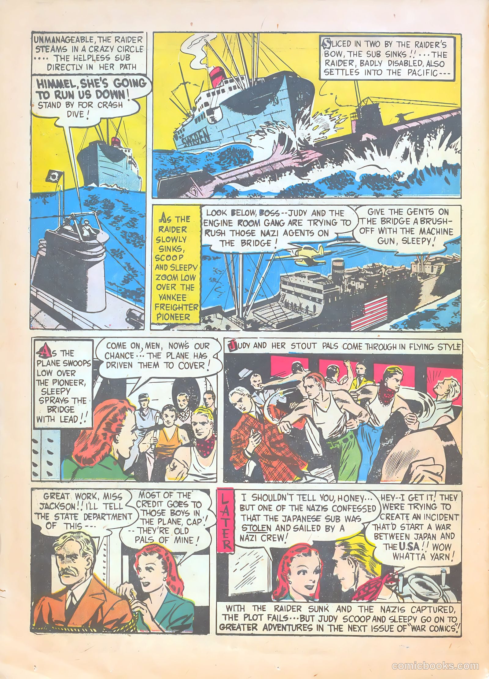 War Comics #4 (1941) — page 50 of 68