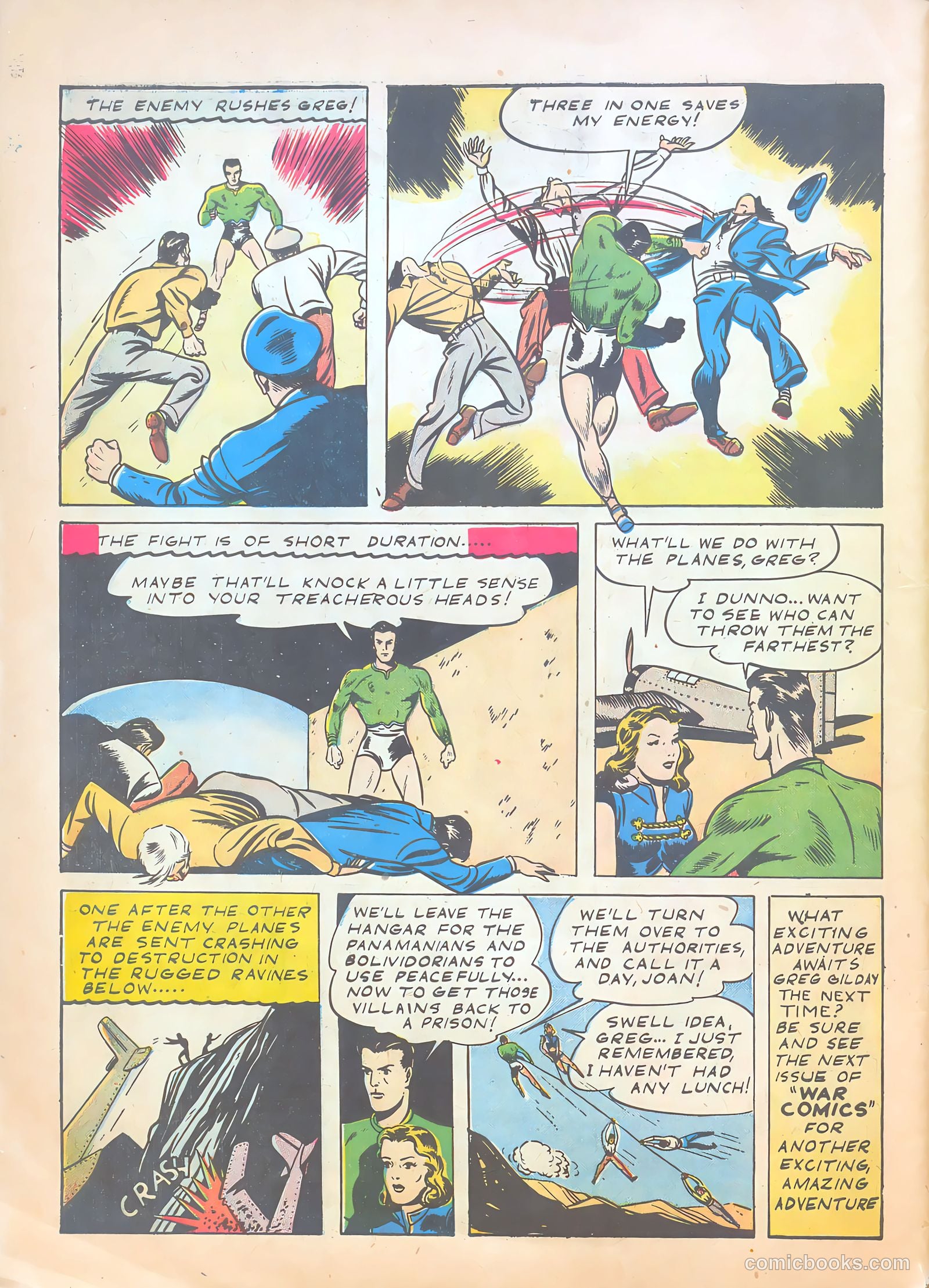 War Comics #4 (1941) — page 58 of 68