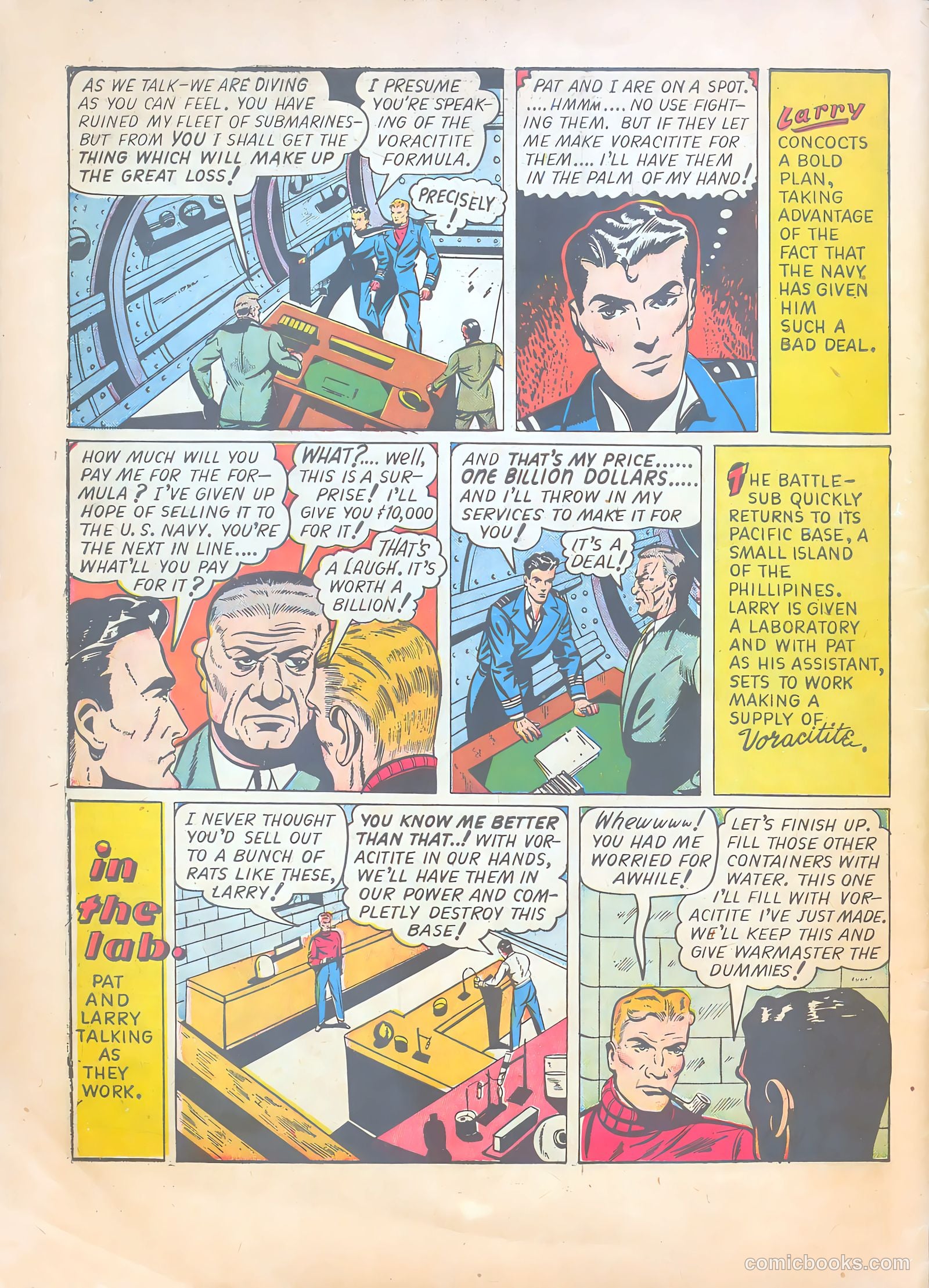War Comics #4 (1941) — page 64 of 68