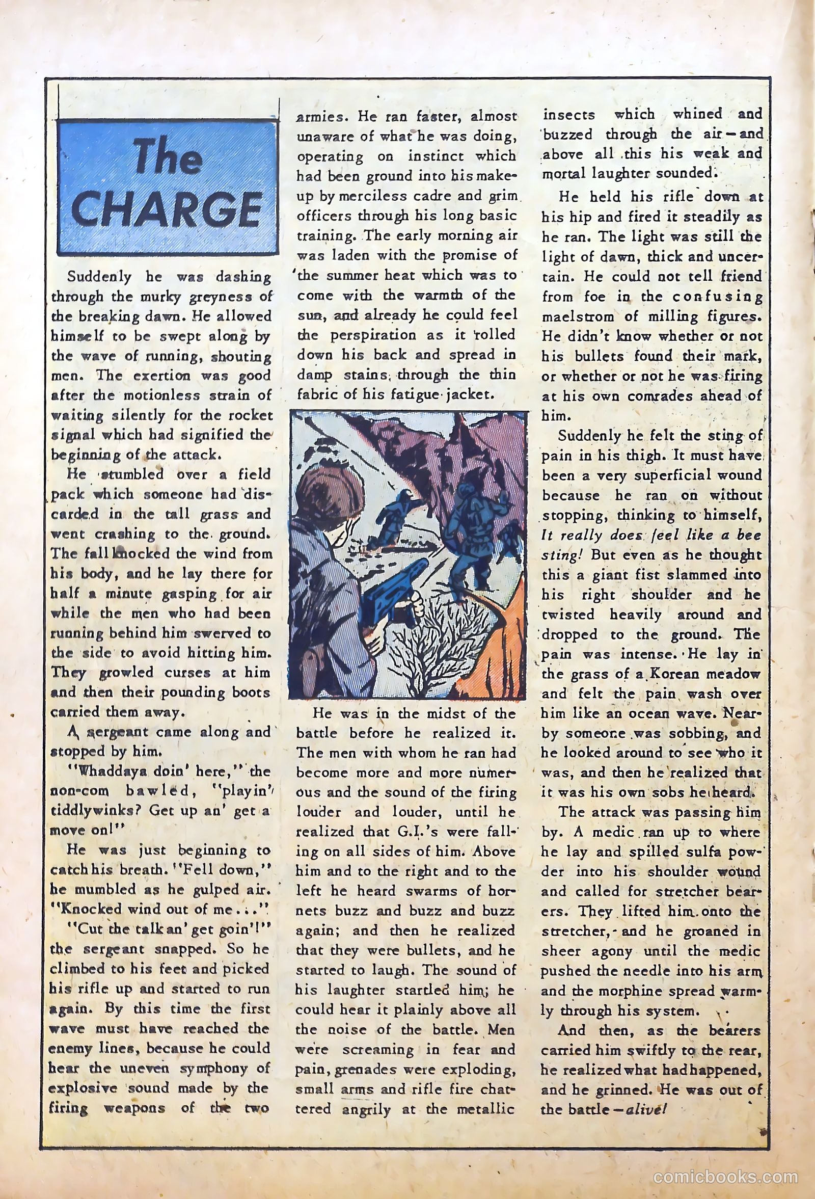 War Dogs of the U.S. Army #1 (1952) — page 18 of 36