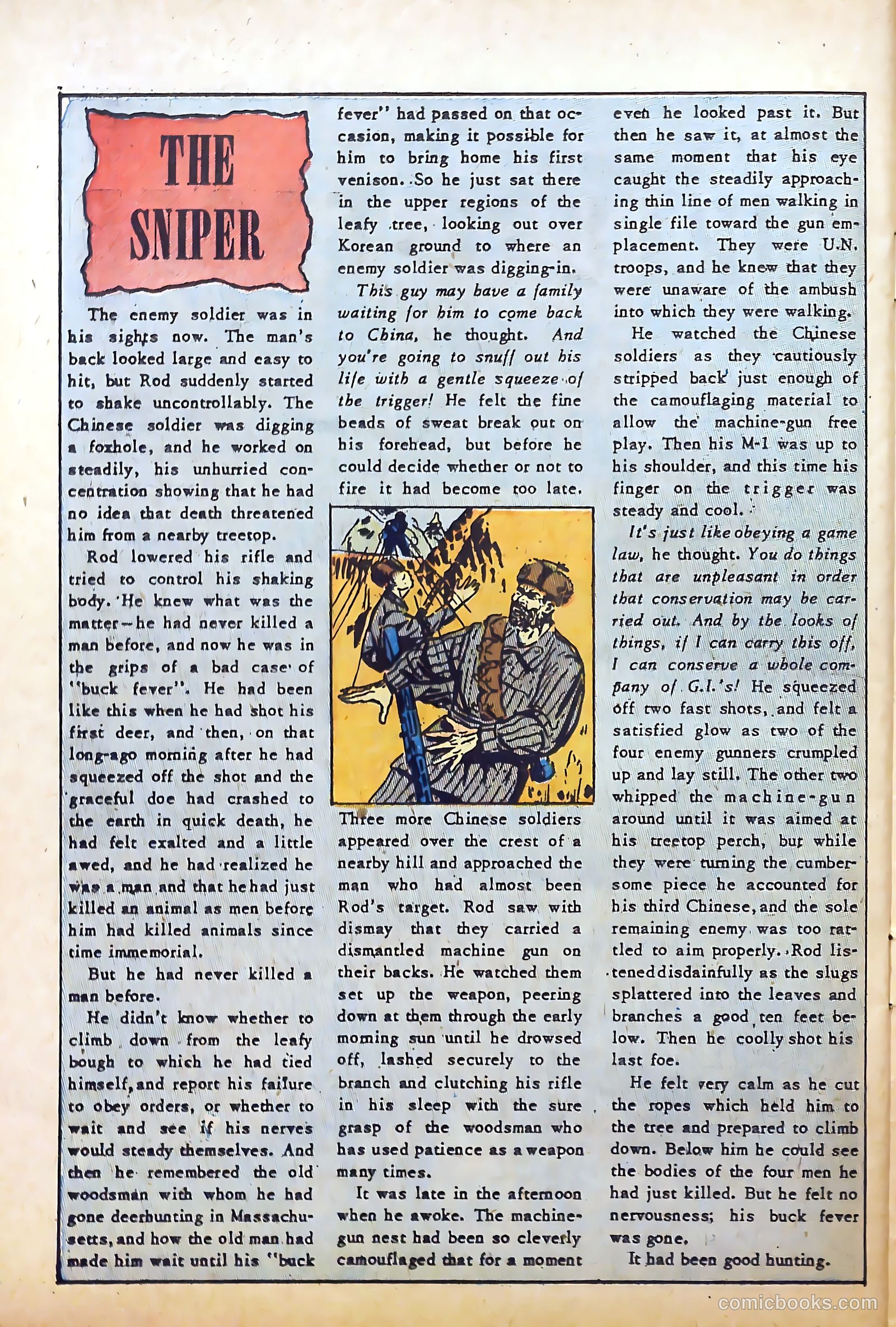 War Dogs of the U.S. Army #1 (1952) — page 26 of 36