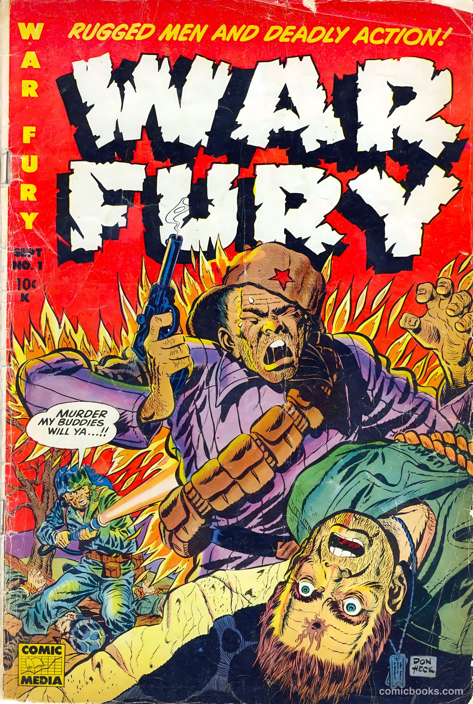 War Fury #1 cover