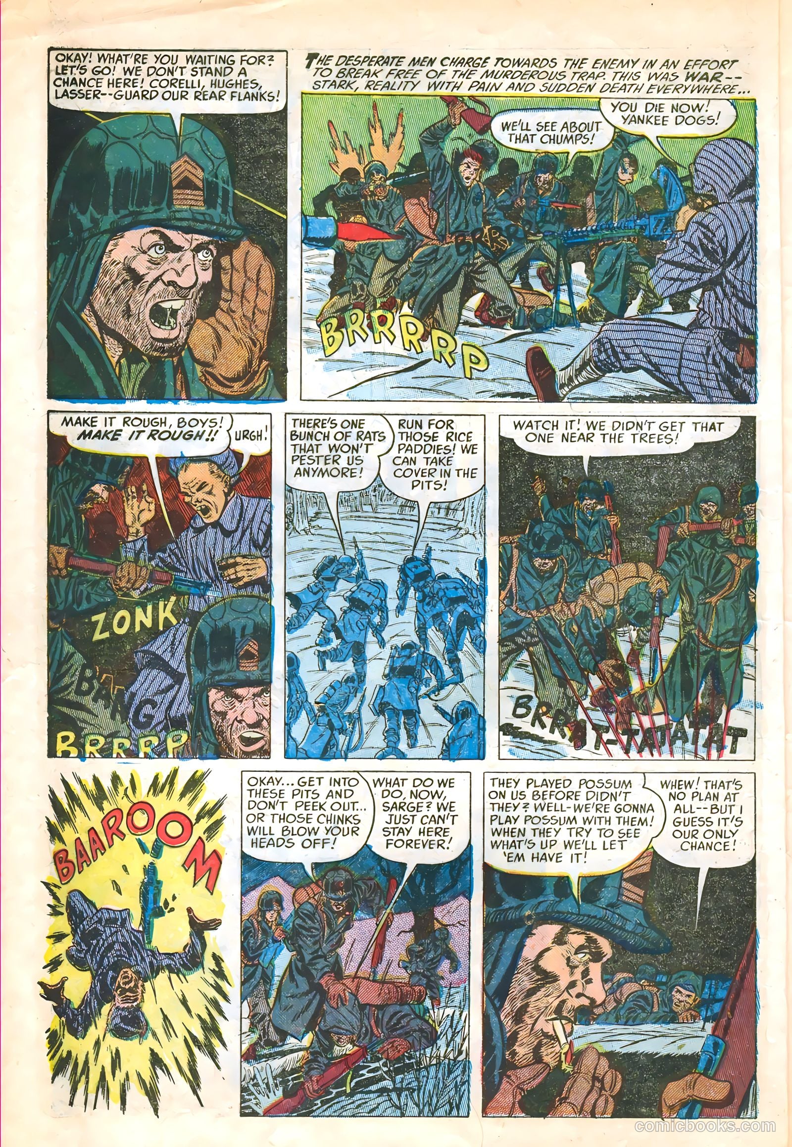 War Fury #1 (1952) — page 6 of 36