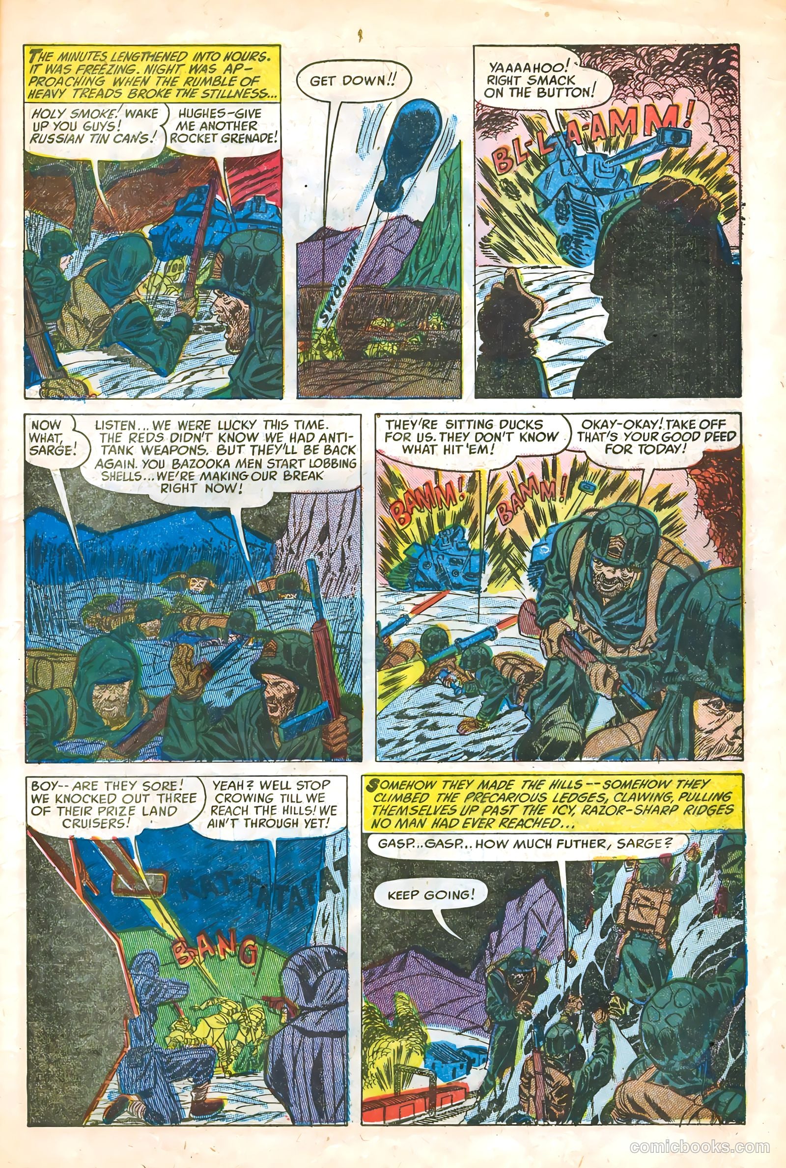 War Fury #1 (1952) — page 7 of 36