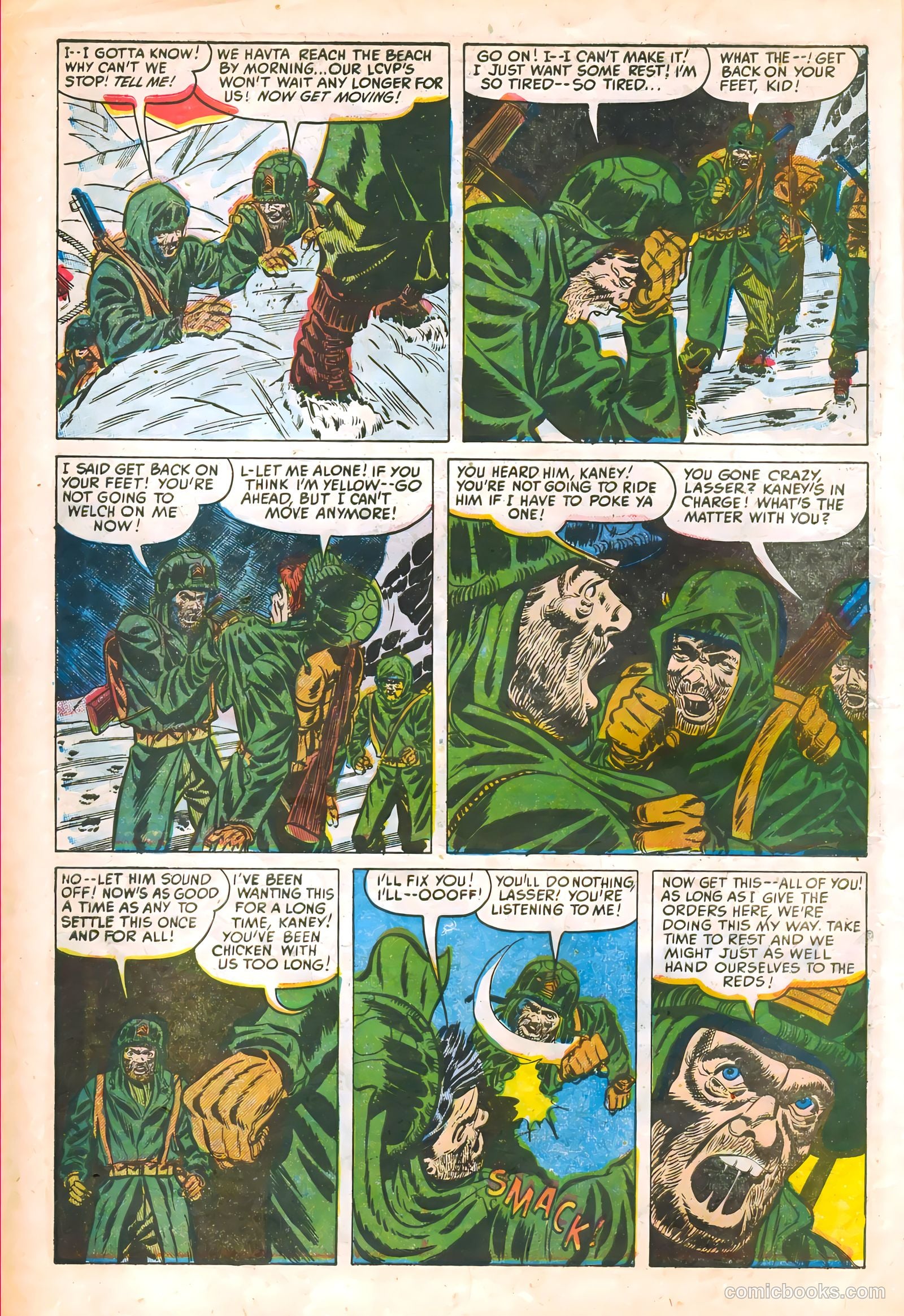 War Fury #1 (1952) — page 8 of 36
