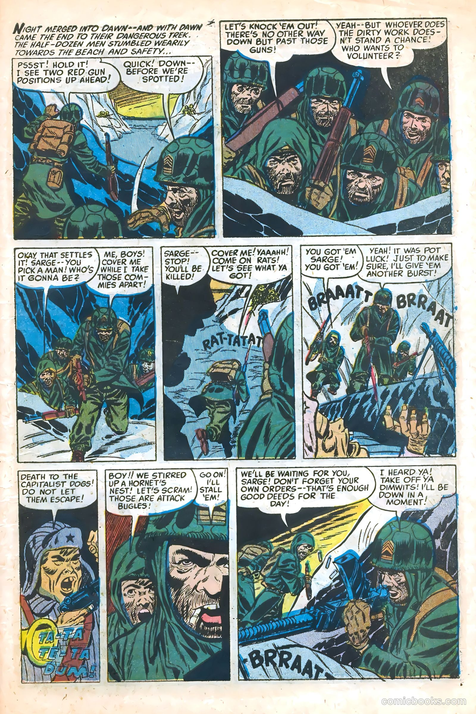 War Fury #1 (1952) — page 9 of 36