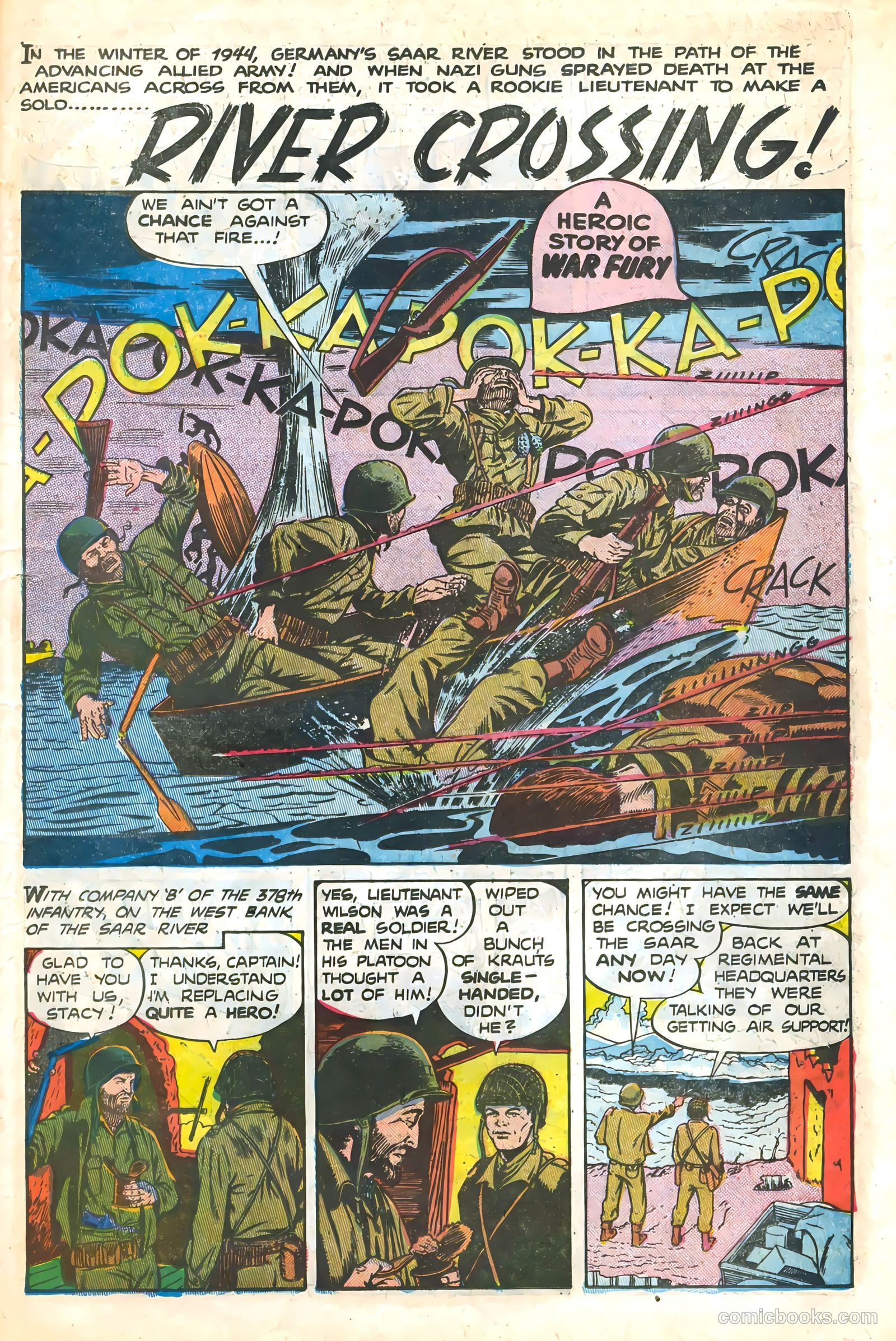 War Fury #1 (1952) — page 11 of 36