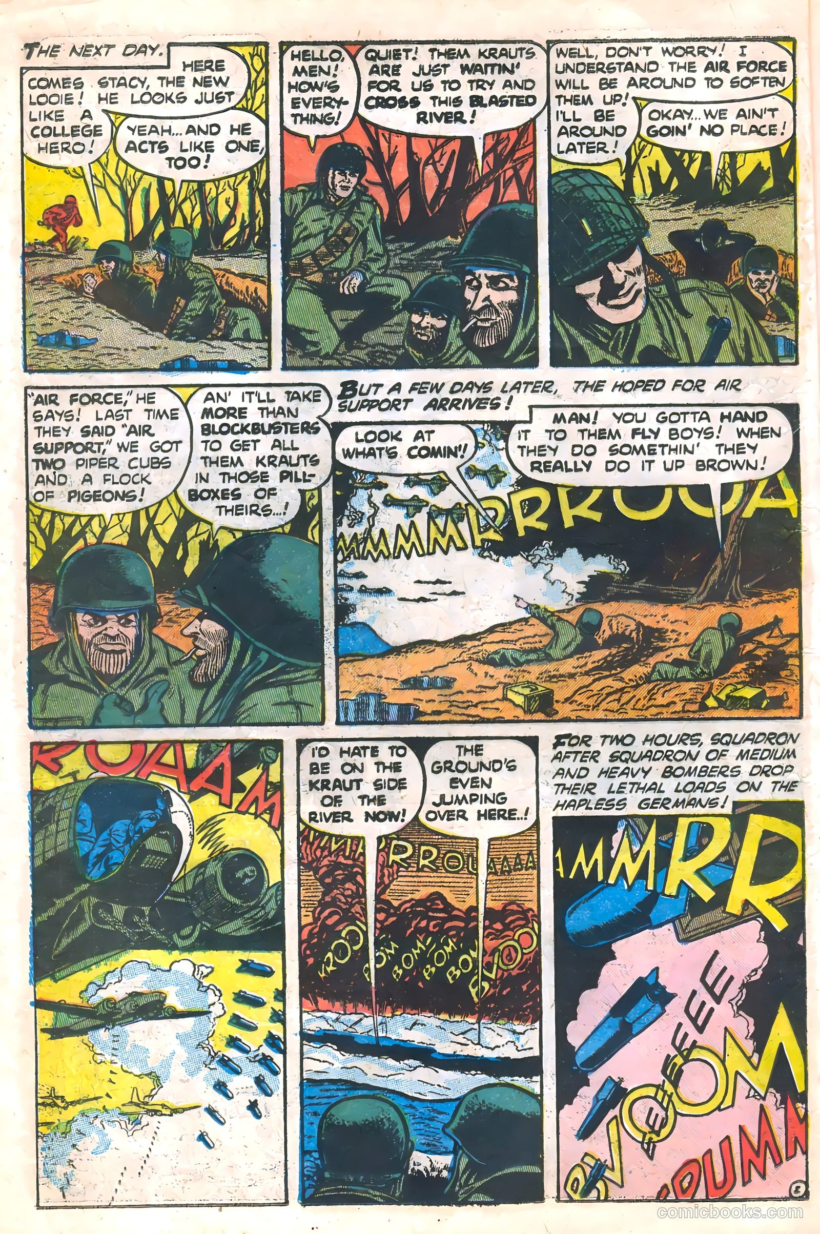 War Fury #1 (1952) — page 12 of 36