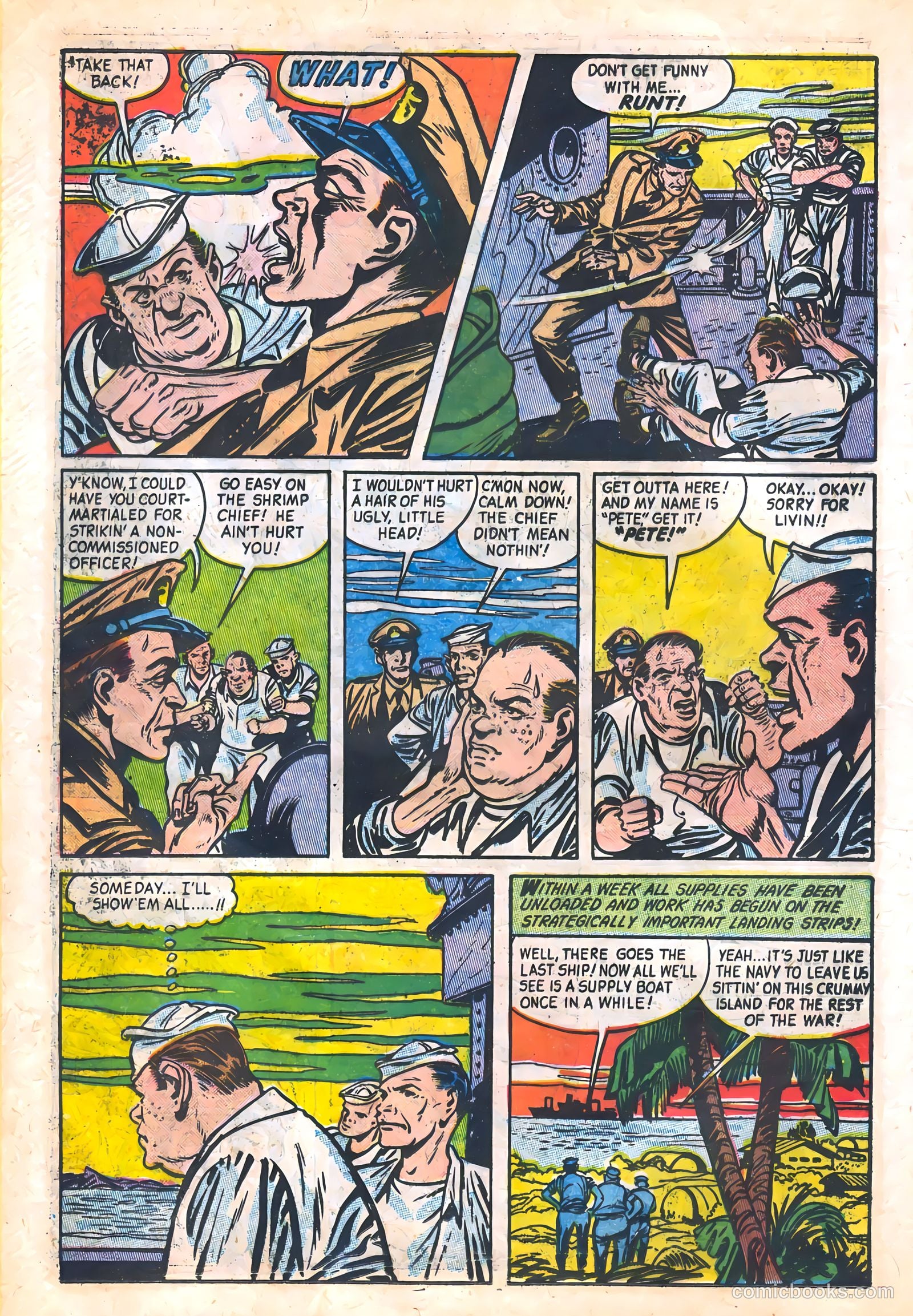 War Fury #1 (1952) — page 20 of 36