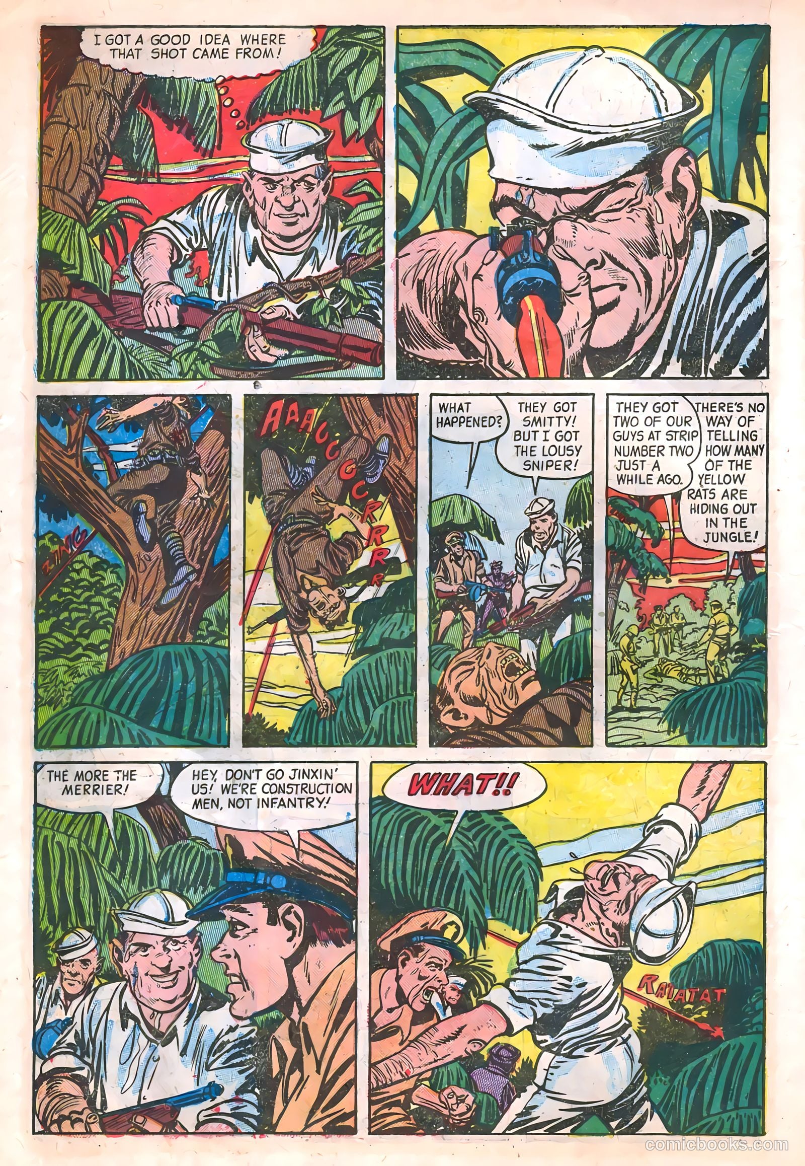 War Fury #1 (1952) — page 22 of 36
