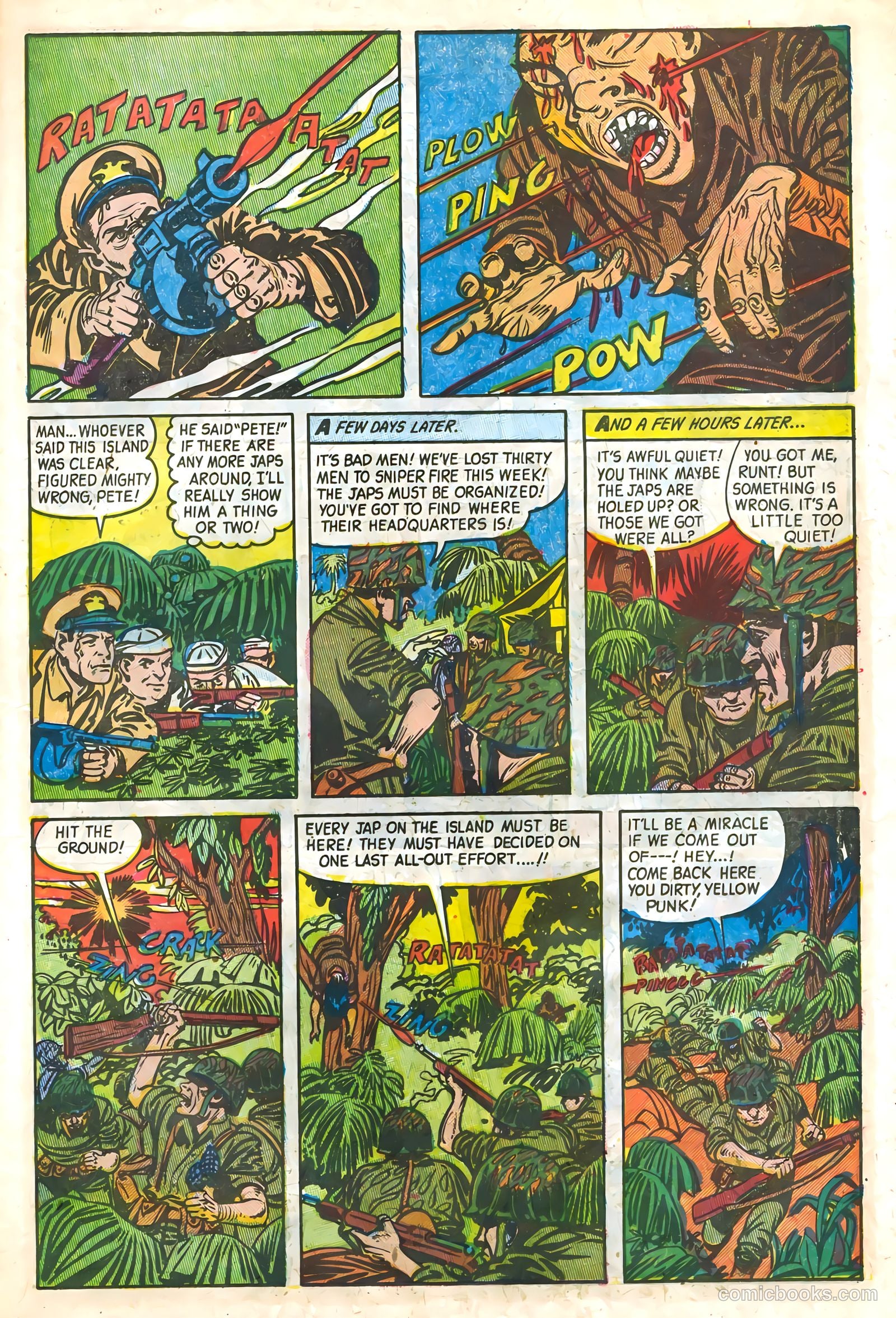 War Fury #1 (1952) — page 23 of 36