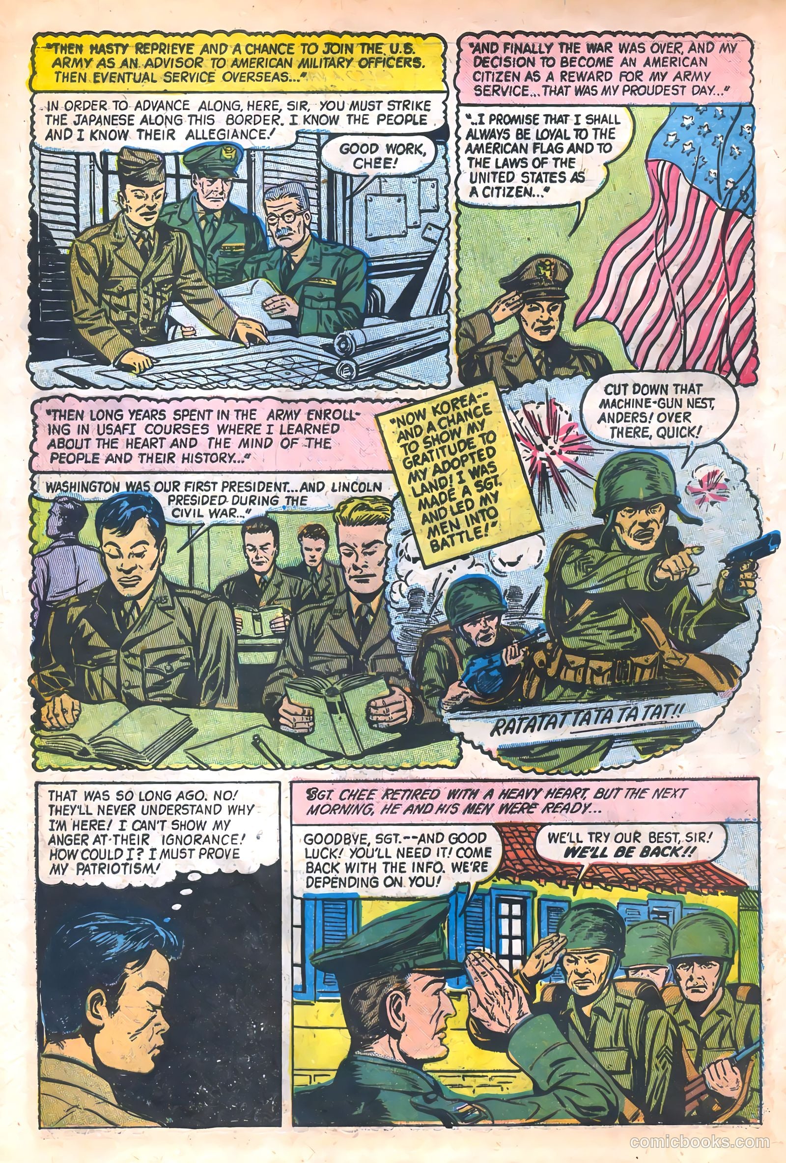 War Fury #1 (1952) — page 28 of 36