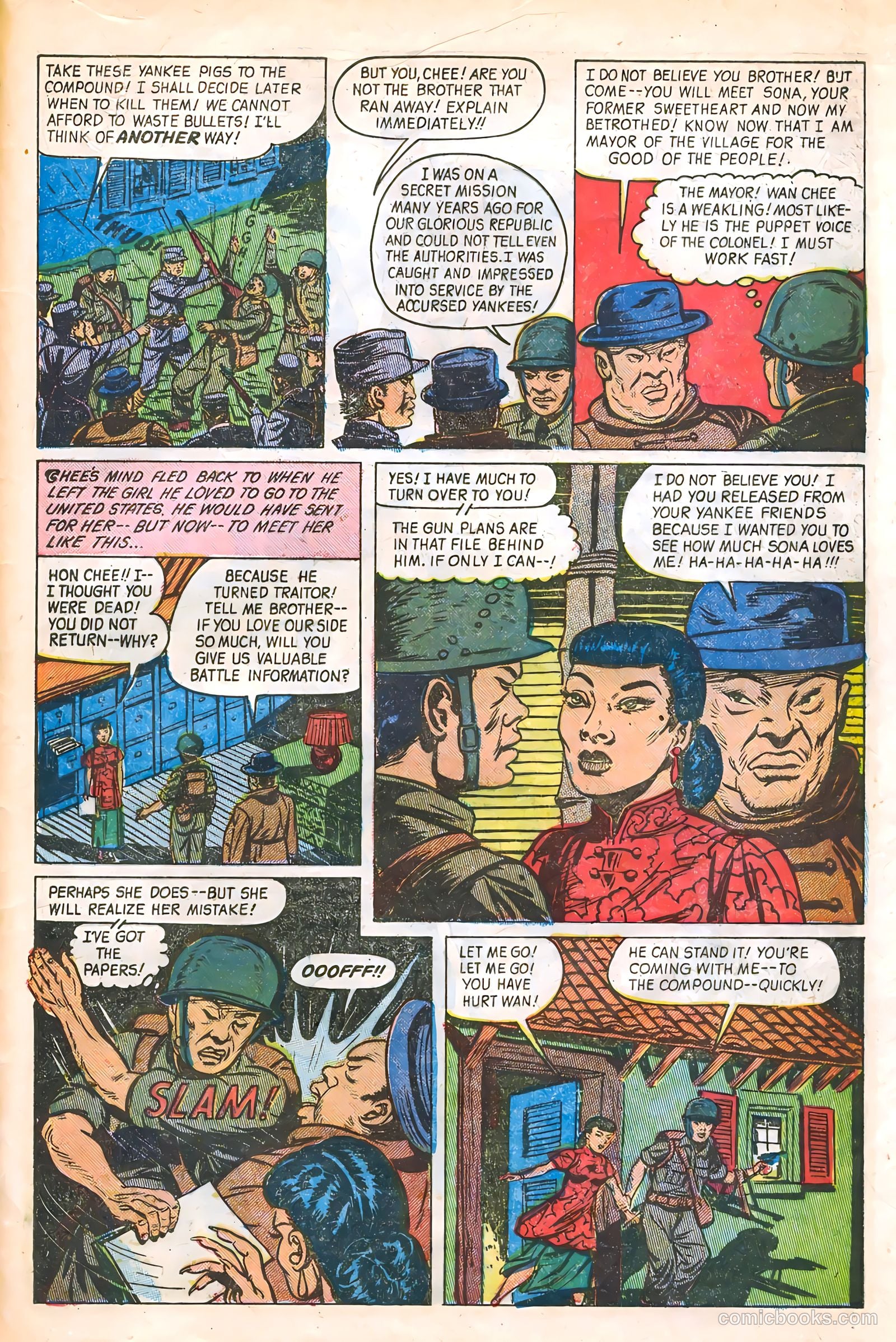 War Fury #1 (1952) — page 31 of 36