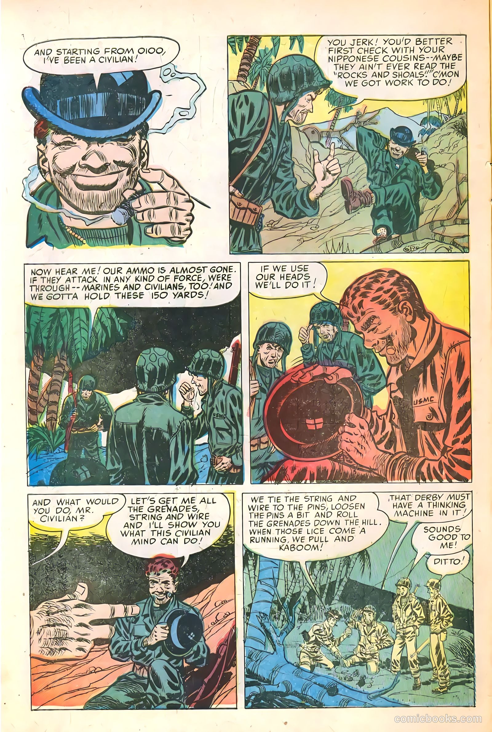 War Fury #2 (1952) — page 6 of 36