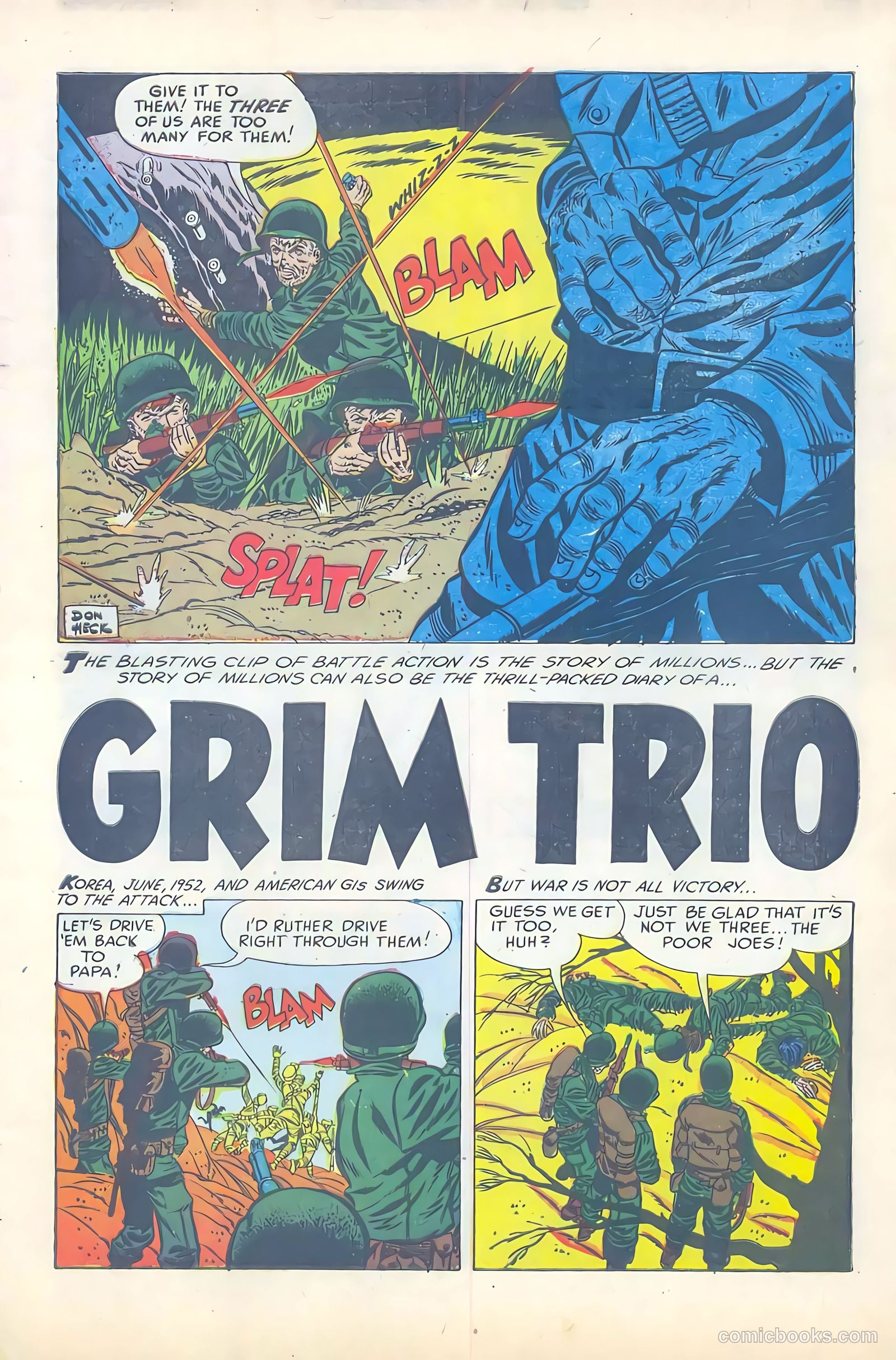 War Fury #3 (1953) — page 3 of 36