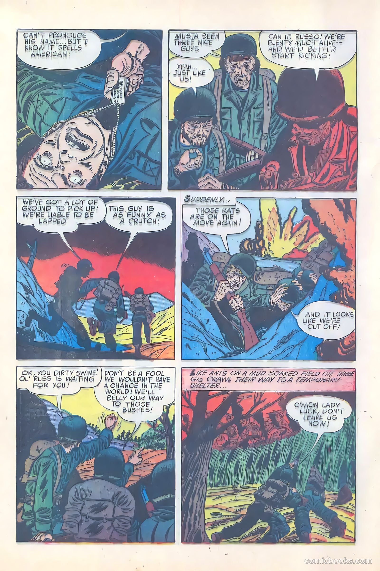 War Fury #3 (1953) — page 4 of 36