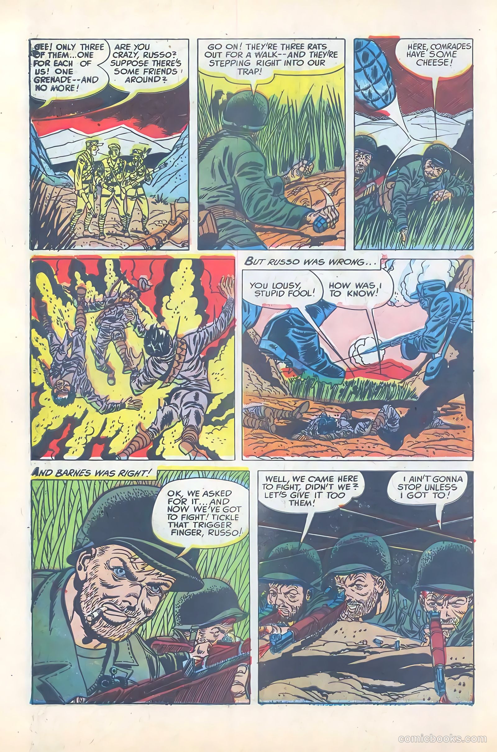 War Fury #3 (1953) — page 6 of 36