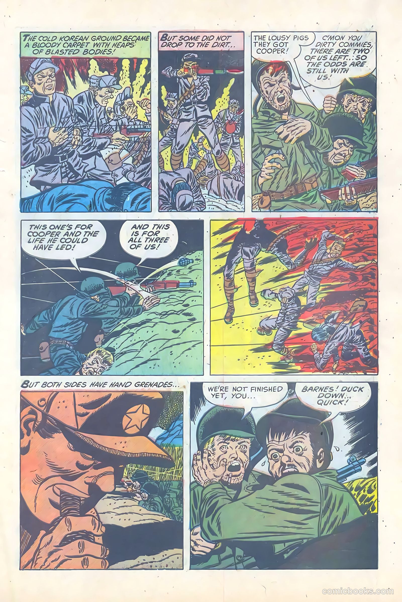 War Fury #3 (1953) — page 7 of 36
