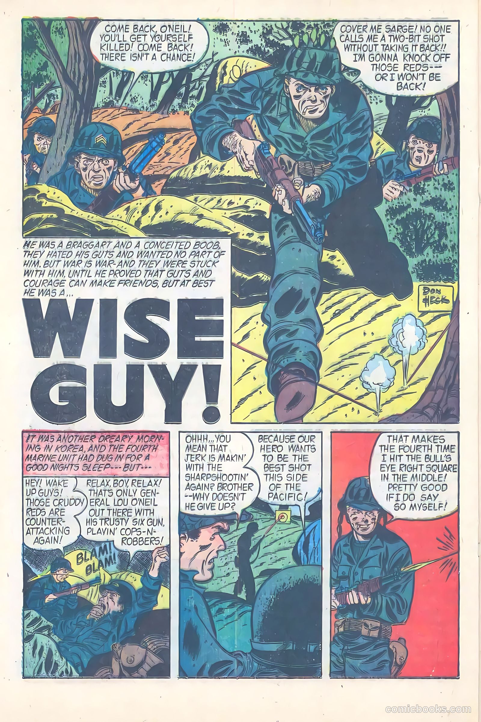 War Fury #3 (1953) — page 20 of 36