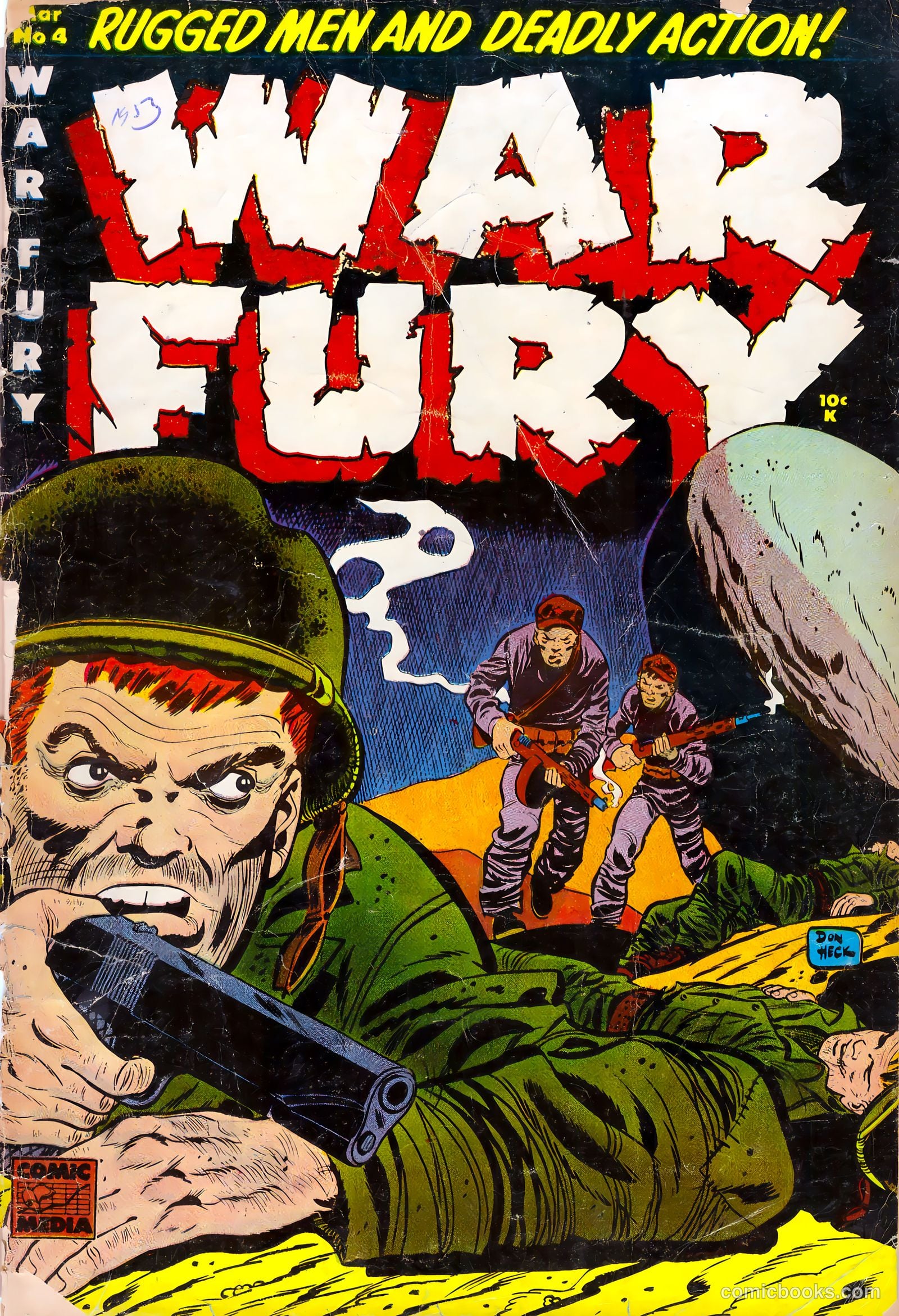 War Fury #4 (1953) — page 2 of 37