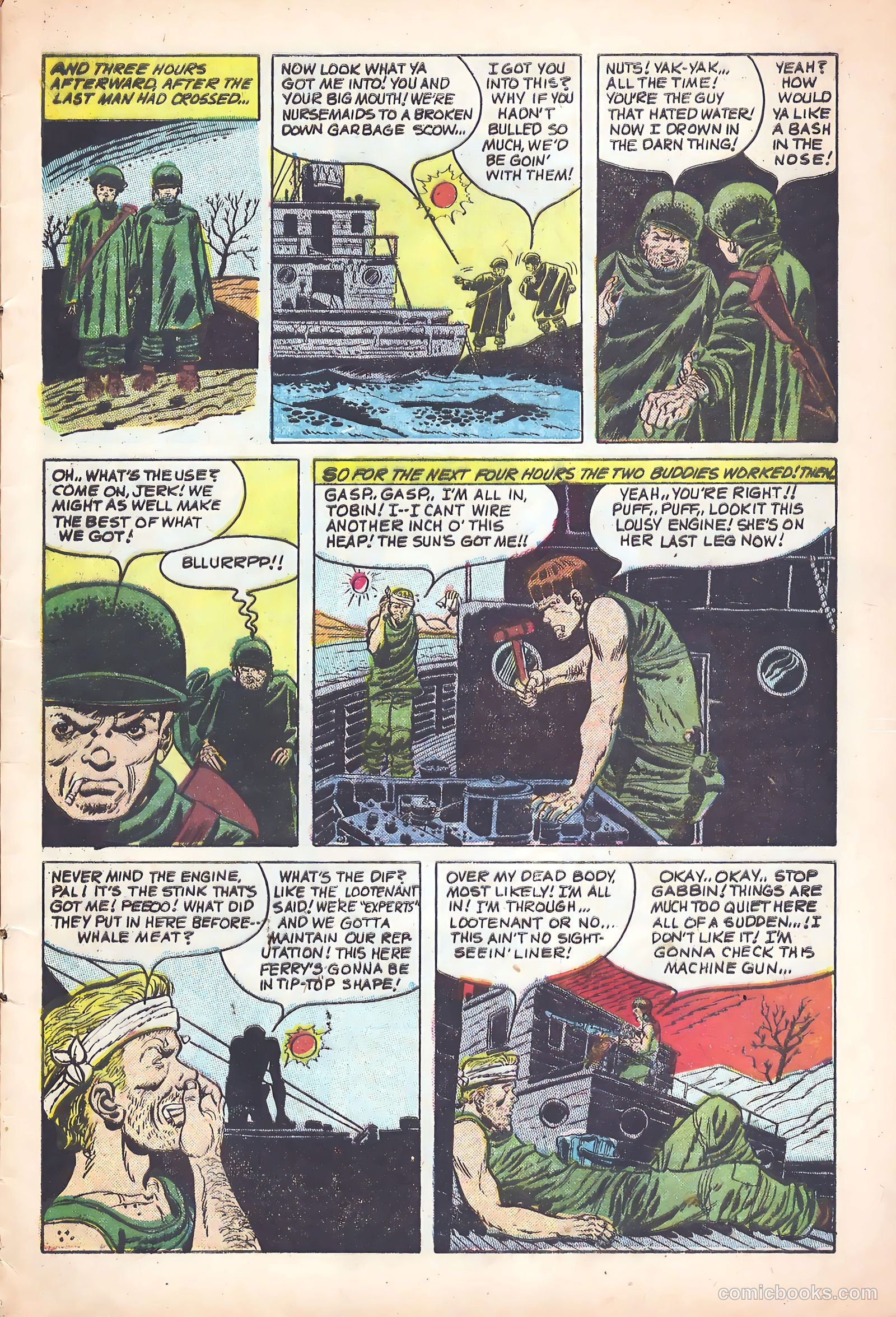War Fury #4 (1953) — page 6 of 37