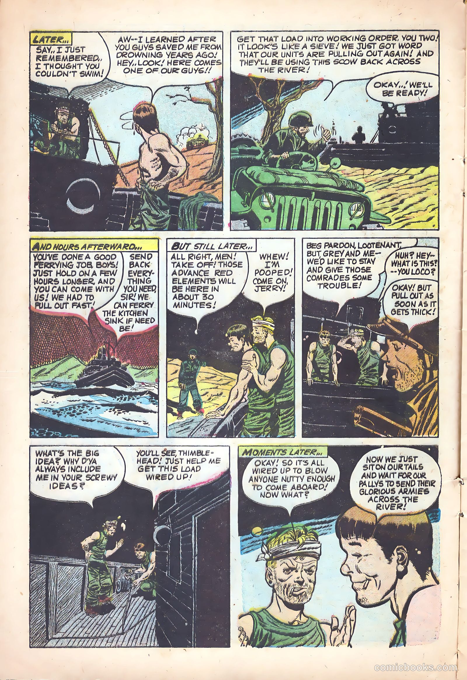 War Fury #4 (1953) — page 9 of 37