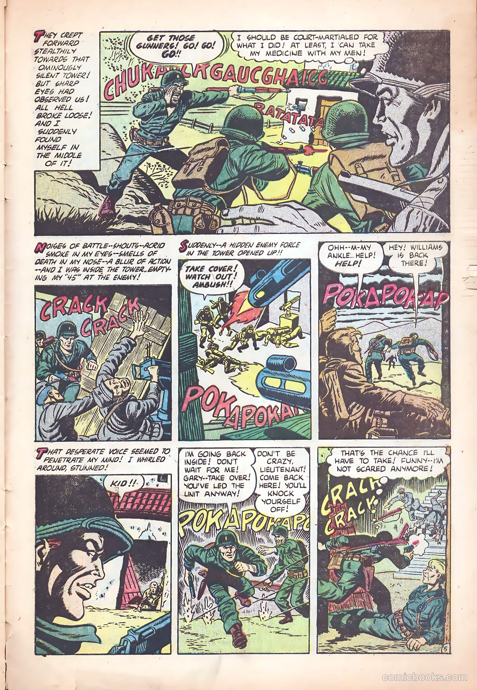 War Fury #4 (1953) — page 32 of 37