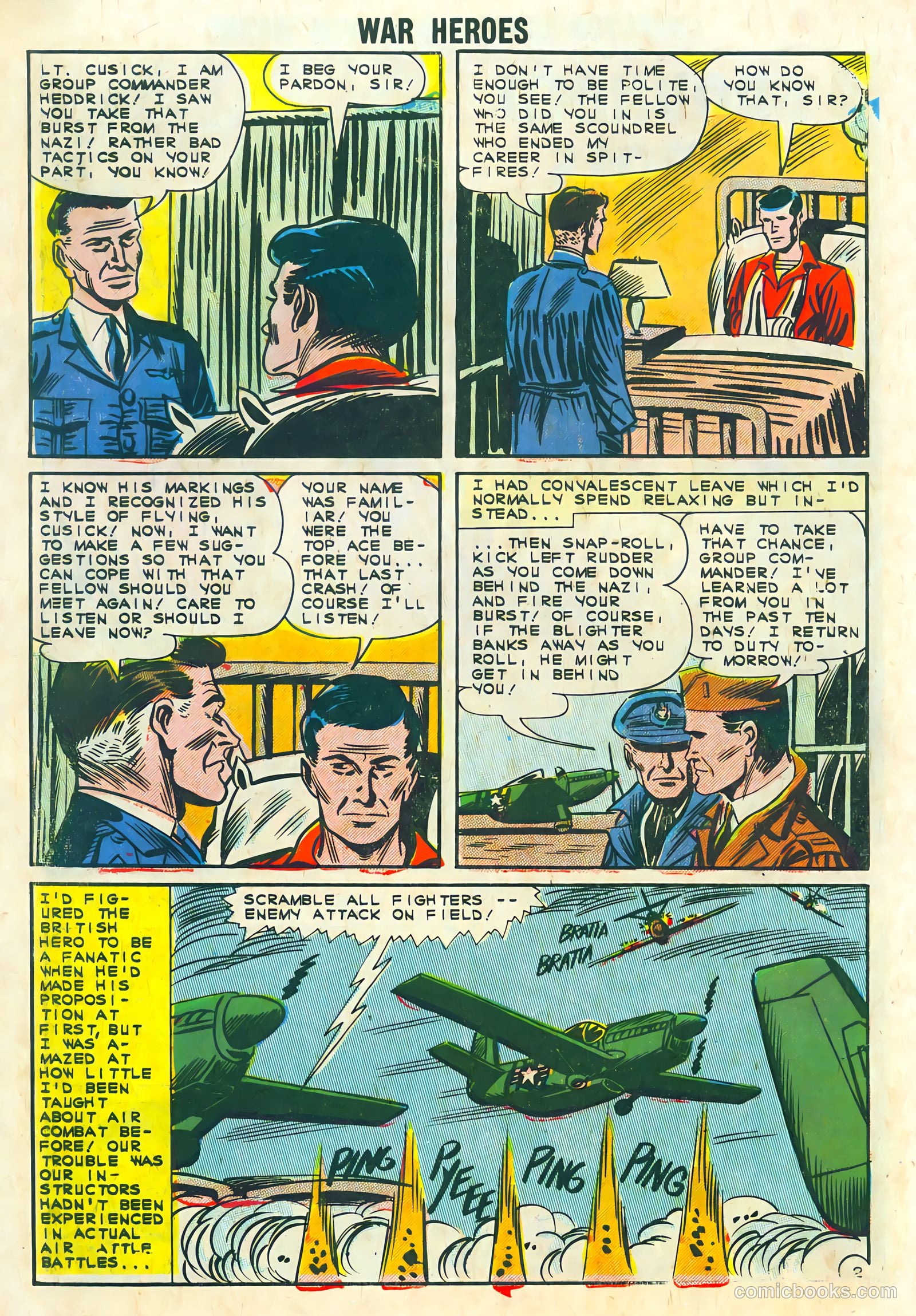 War Heroes #1 (1963) — page 10 of 36