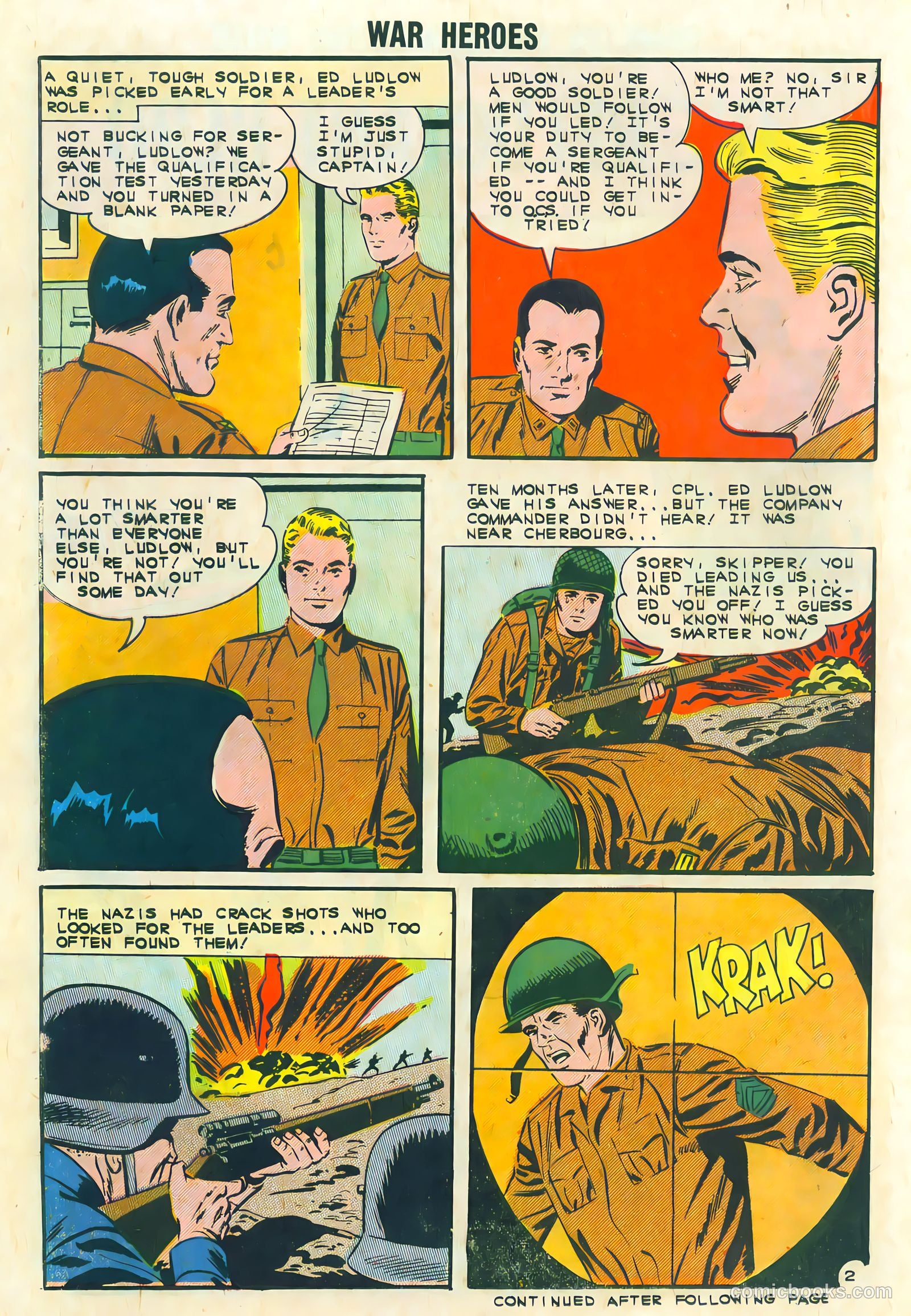 War Heroes #1 (1963) — page 14 of 36