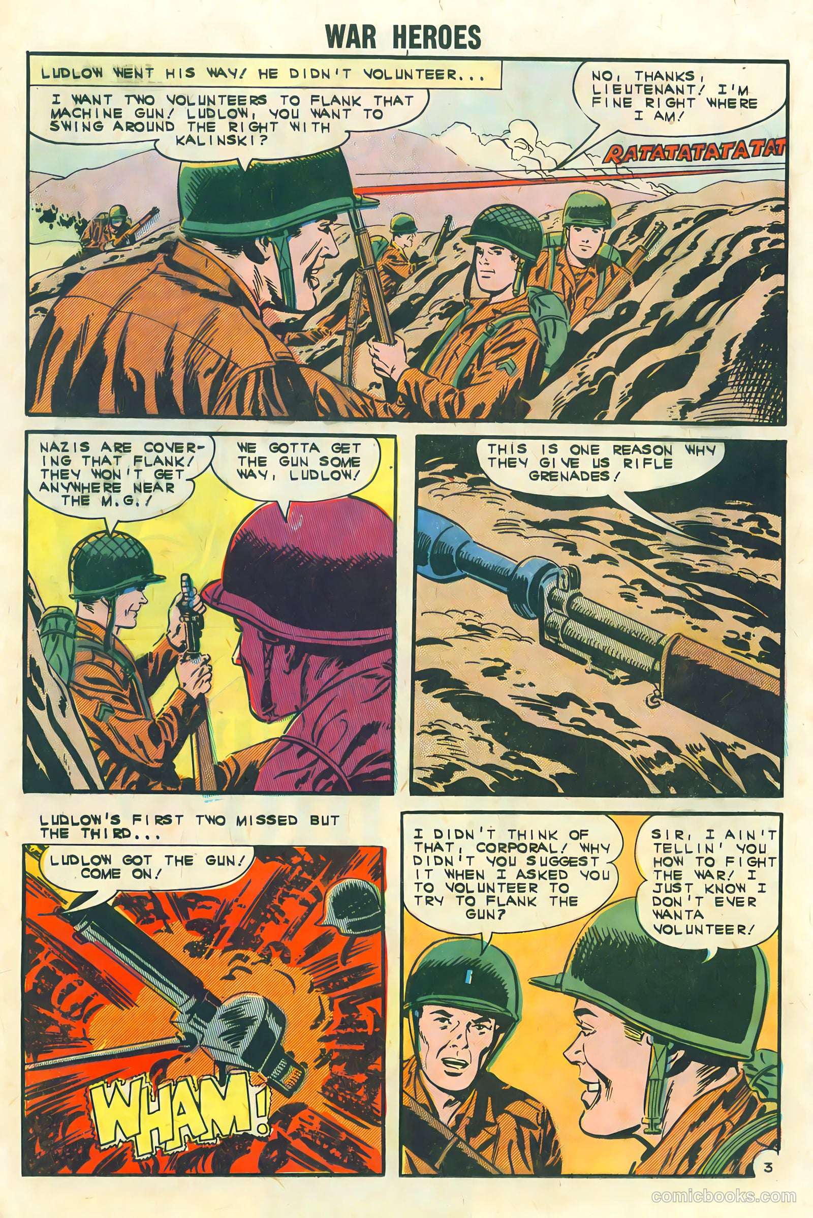 War Heroes #1 (1963) — page 16 of 36