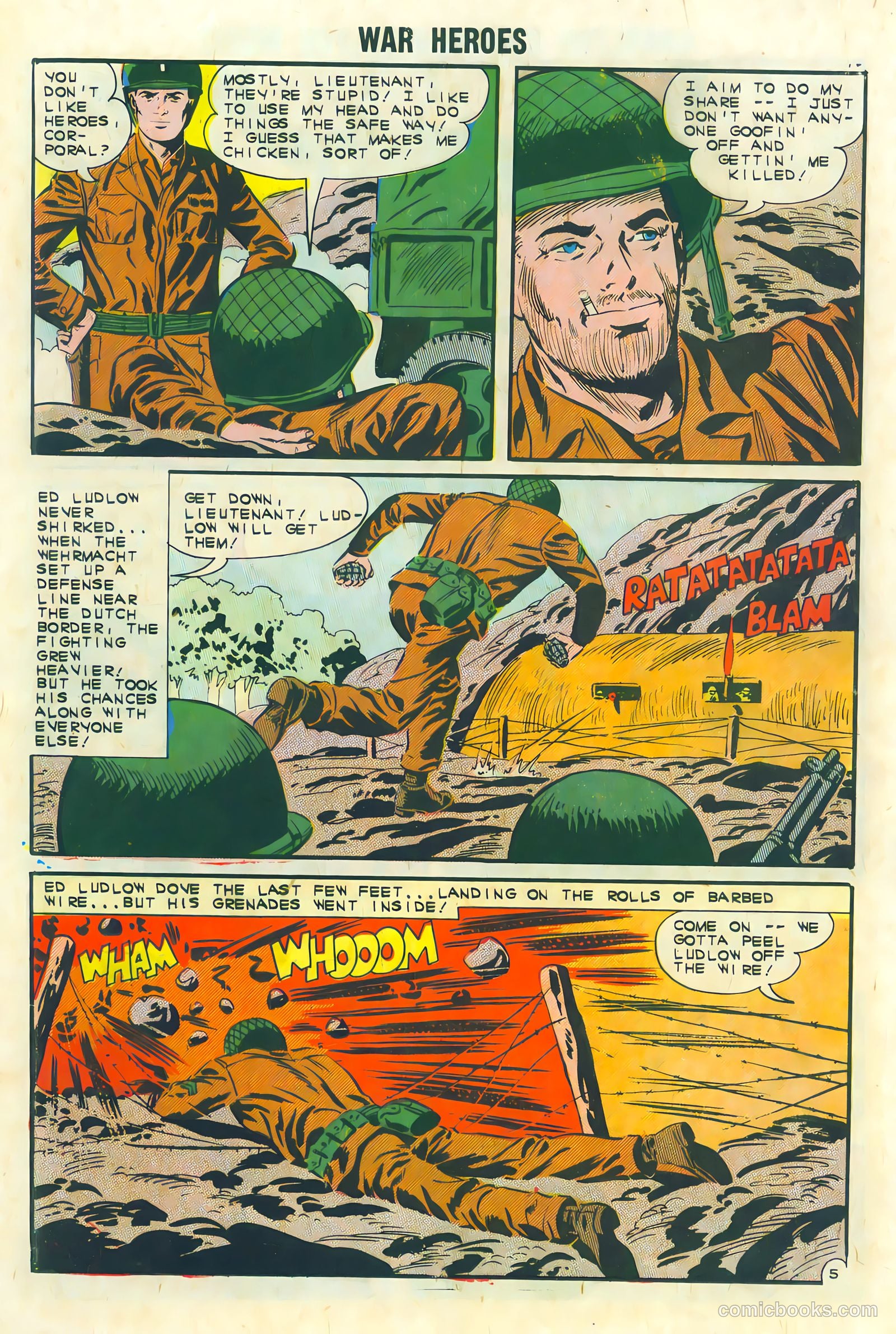 War Heroes #1 (1963) — page 18 of 36