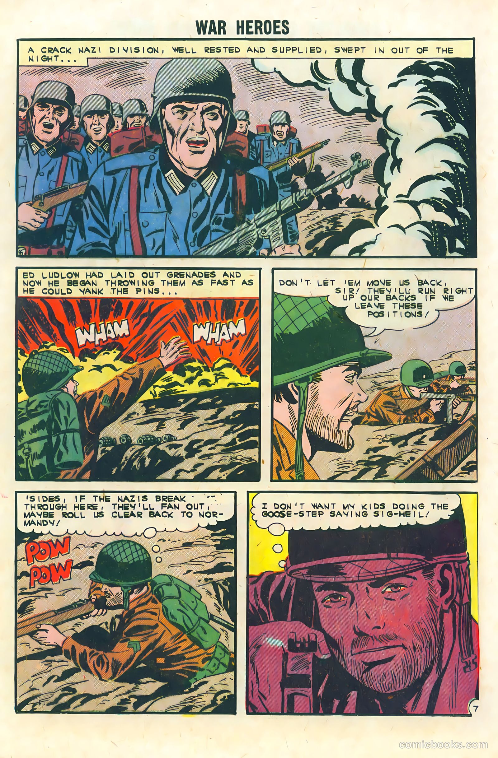 War Heroes #1 (1963) — page 20 of 36