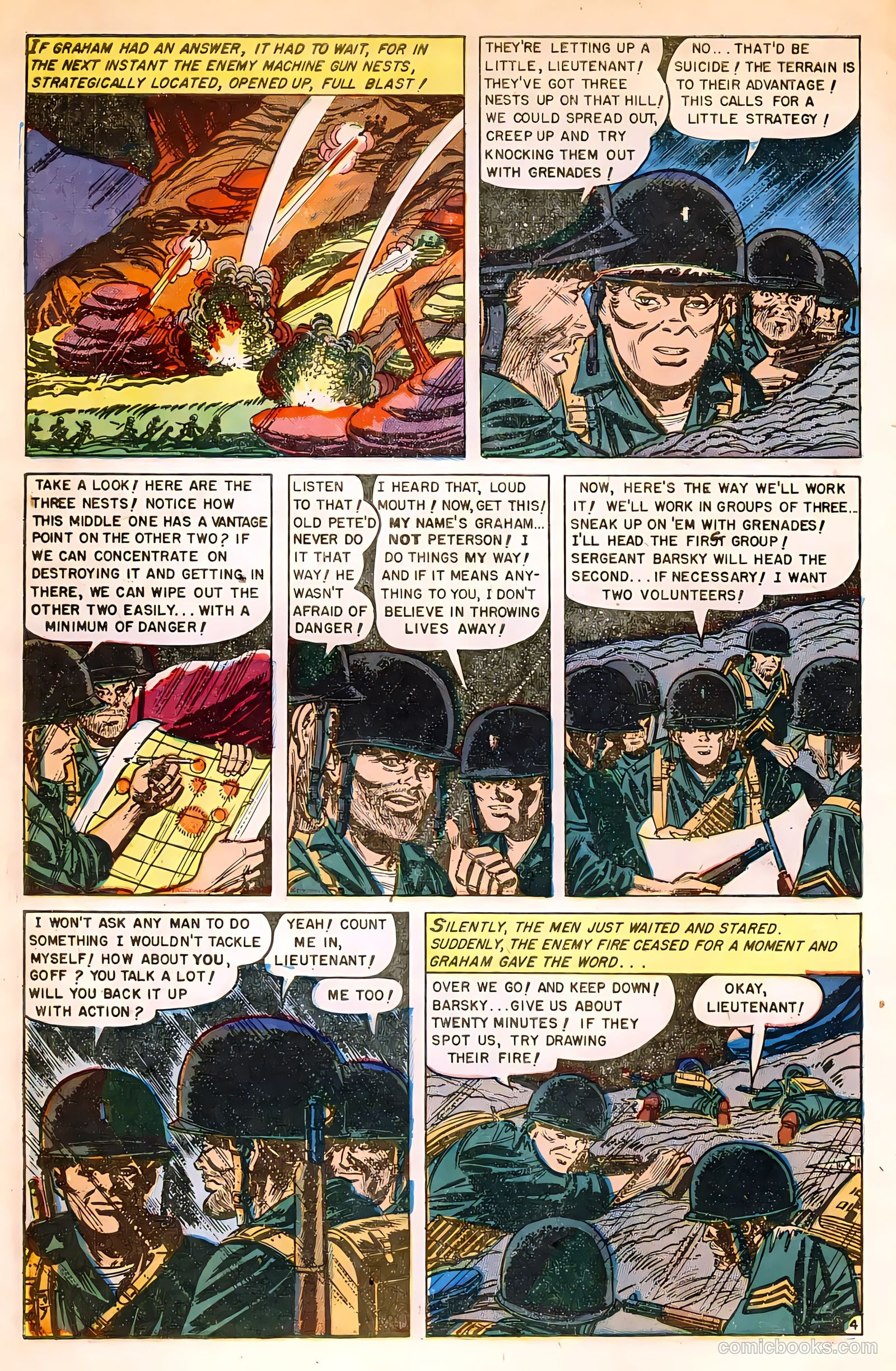 War Heroes #1 (1952) — page 6 of 36