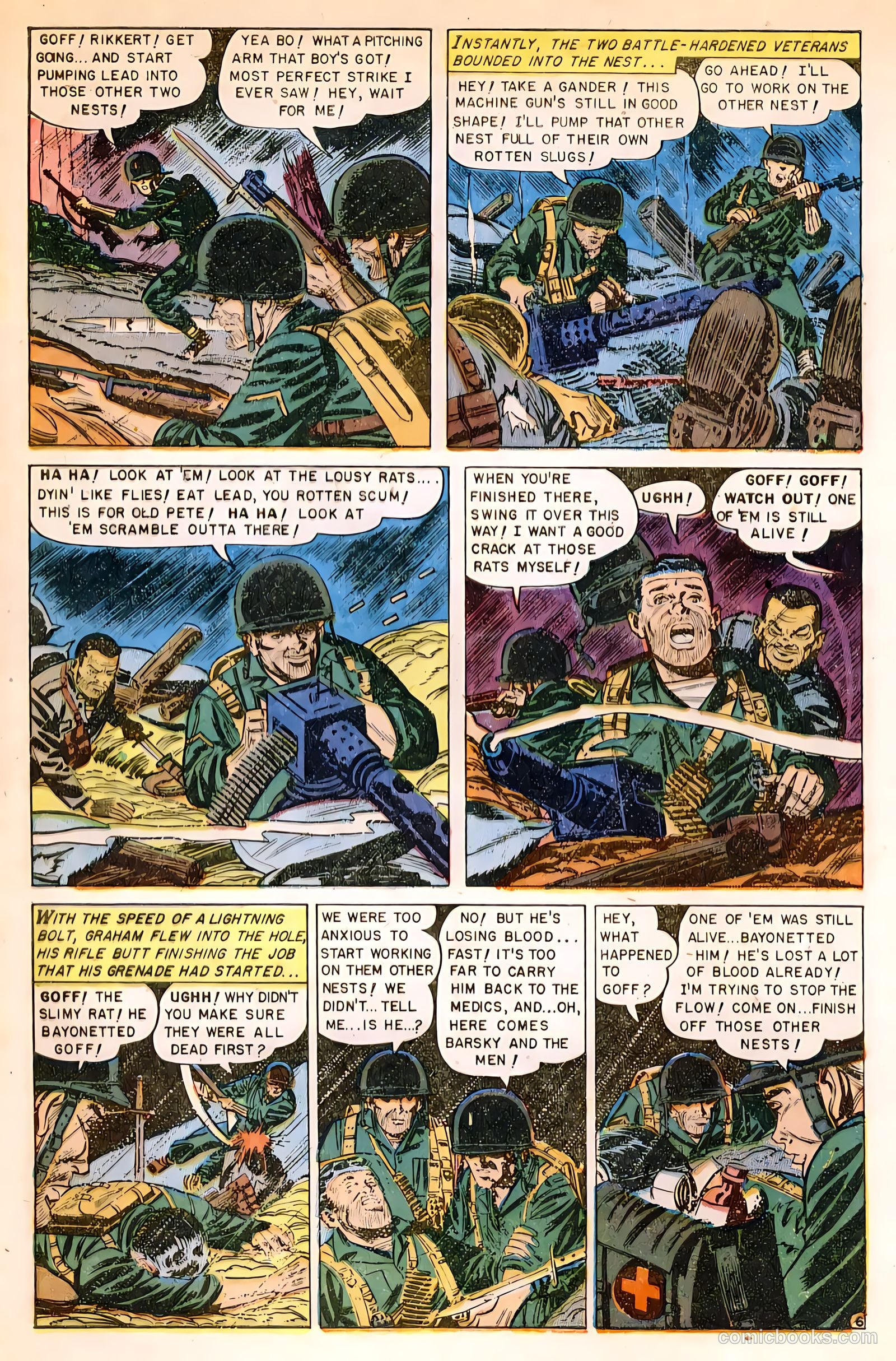 War Heroes #1 (1952) — page 8 of 36