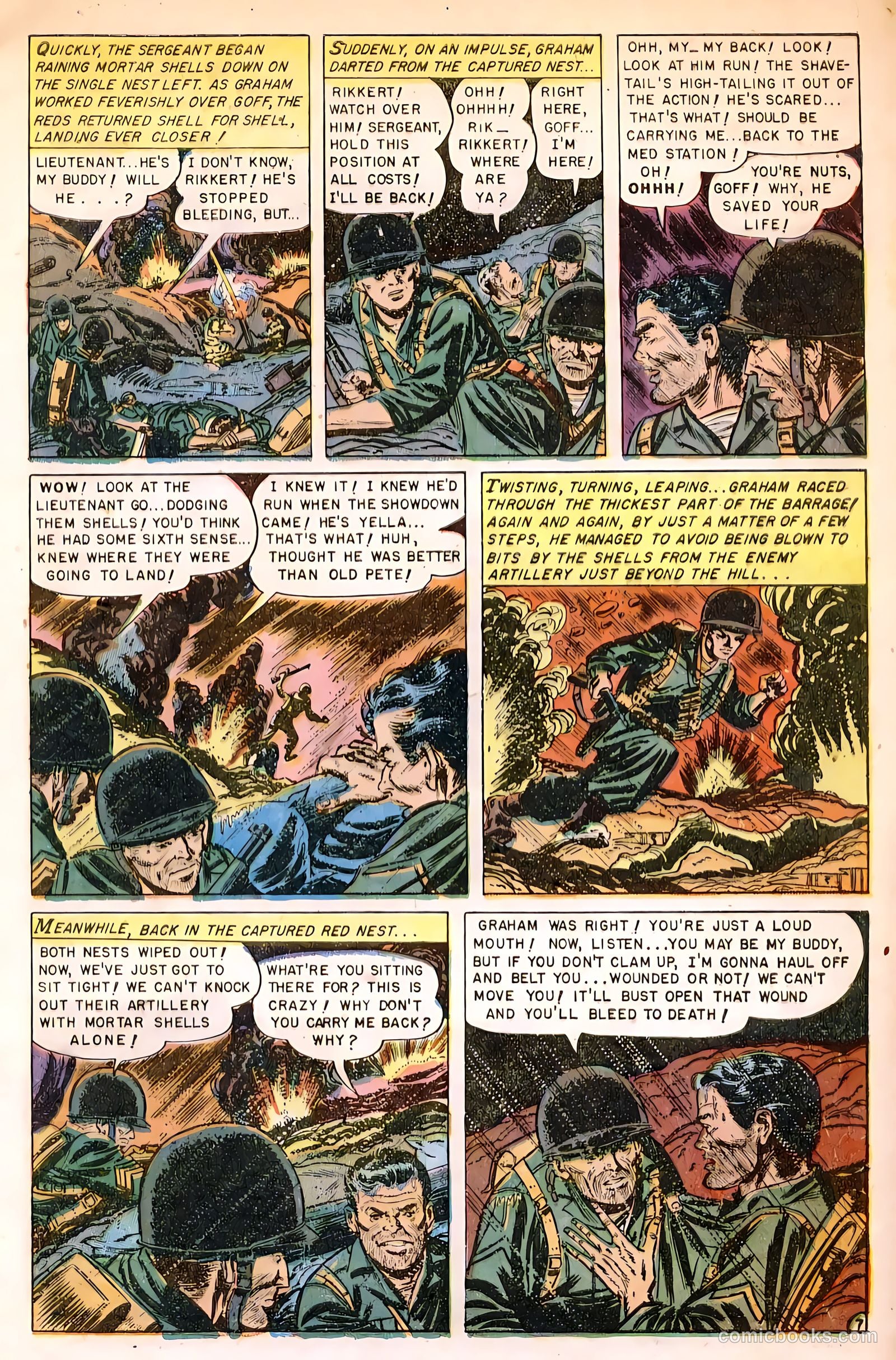 War Heroes #1 (1952) — page 9 of 36