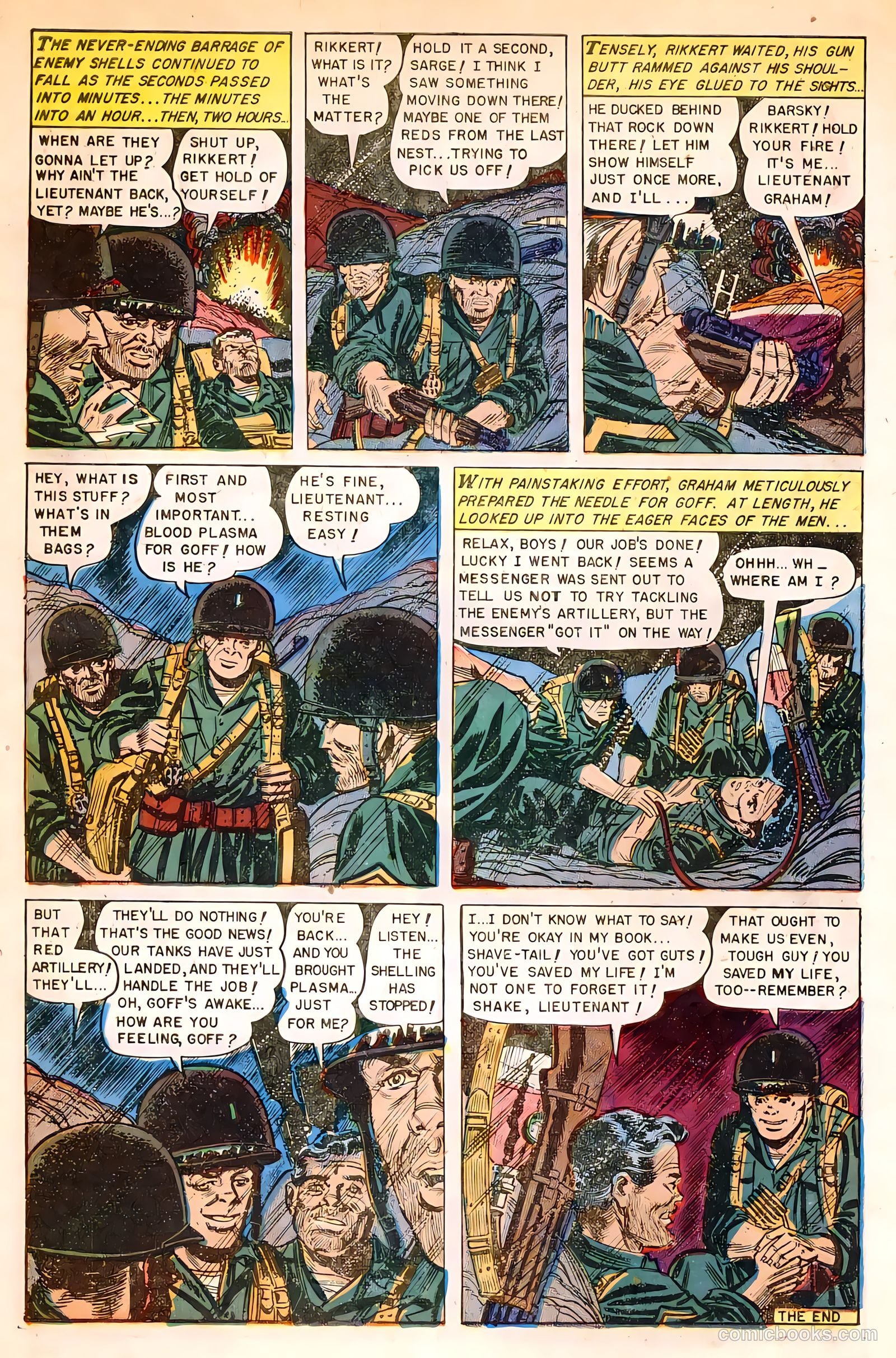 War Heroes #1 (1952) — page 10 of 36