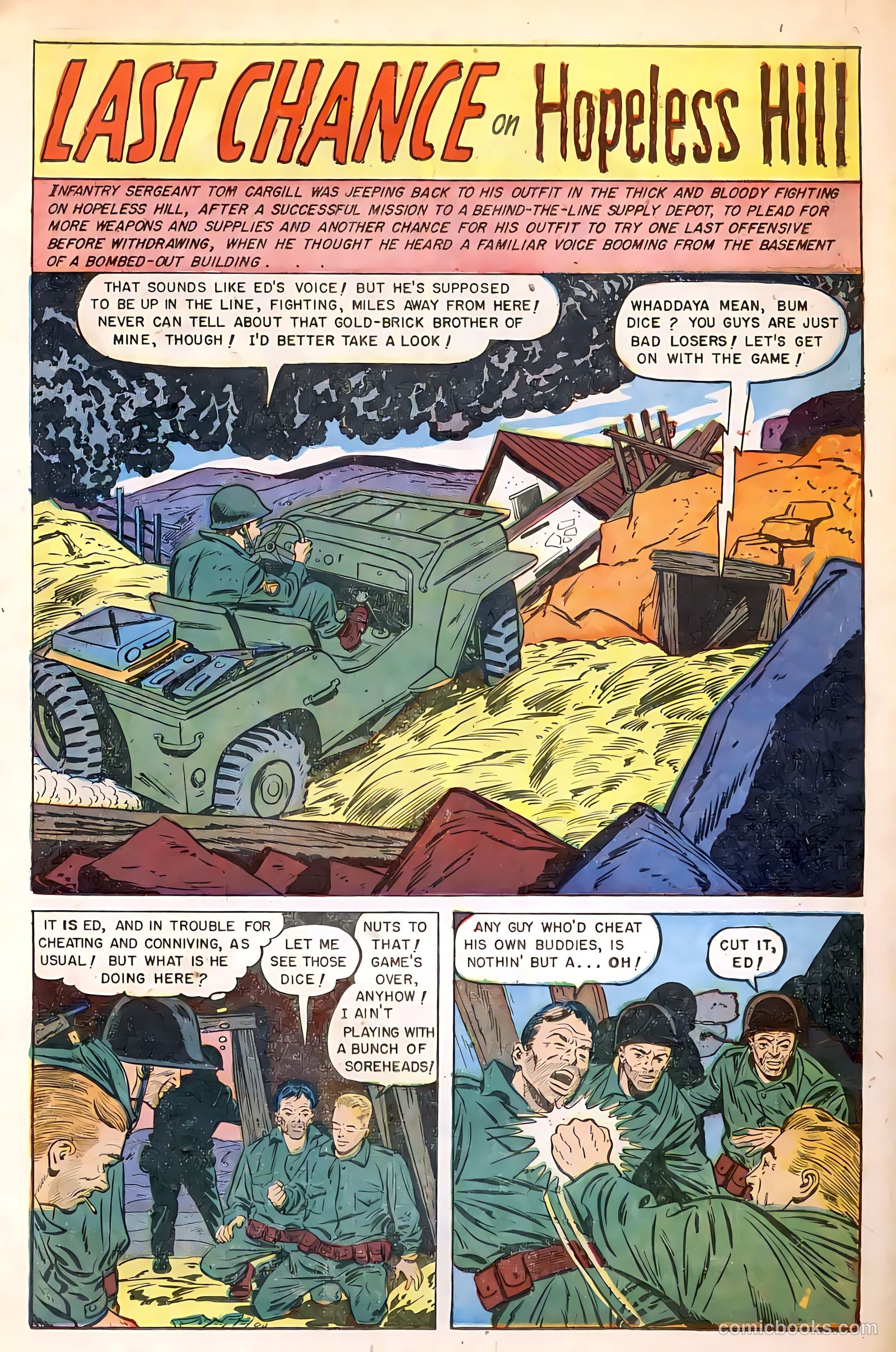 War Heroes #1 (1952) — page 11 of 36