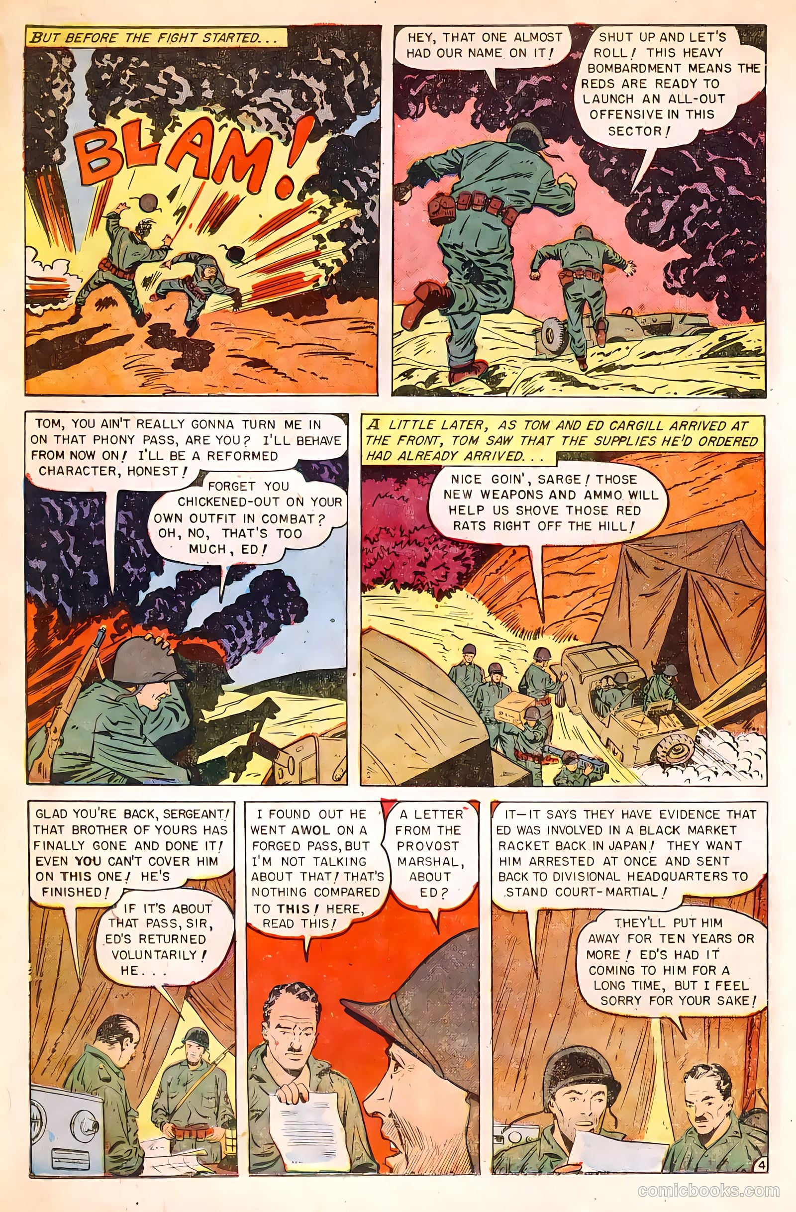 War Heroes #1 (1952) — page 14 of 36