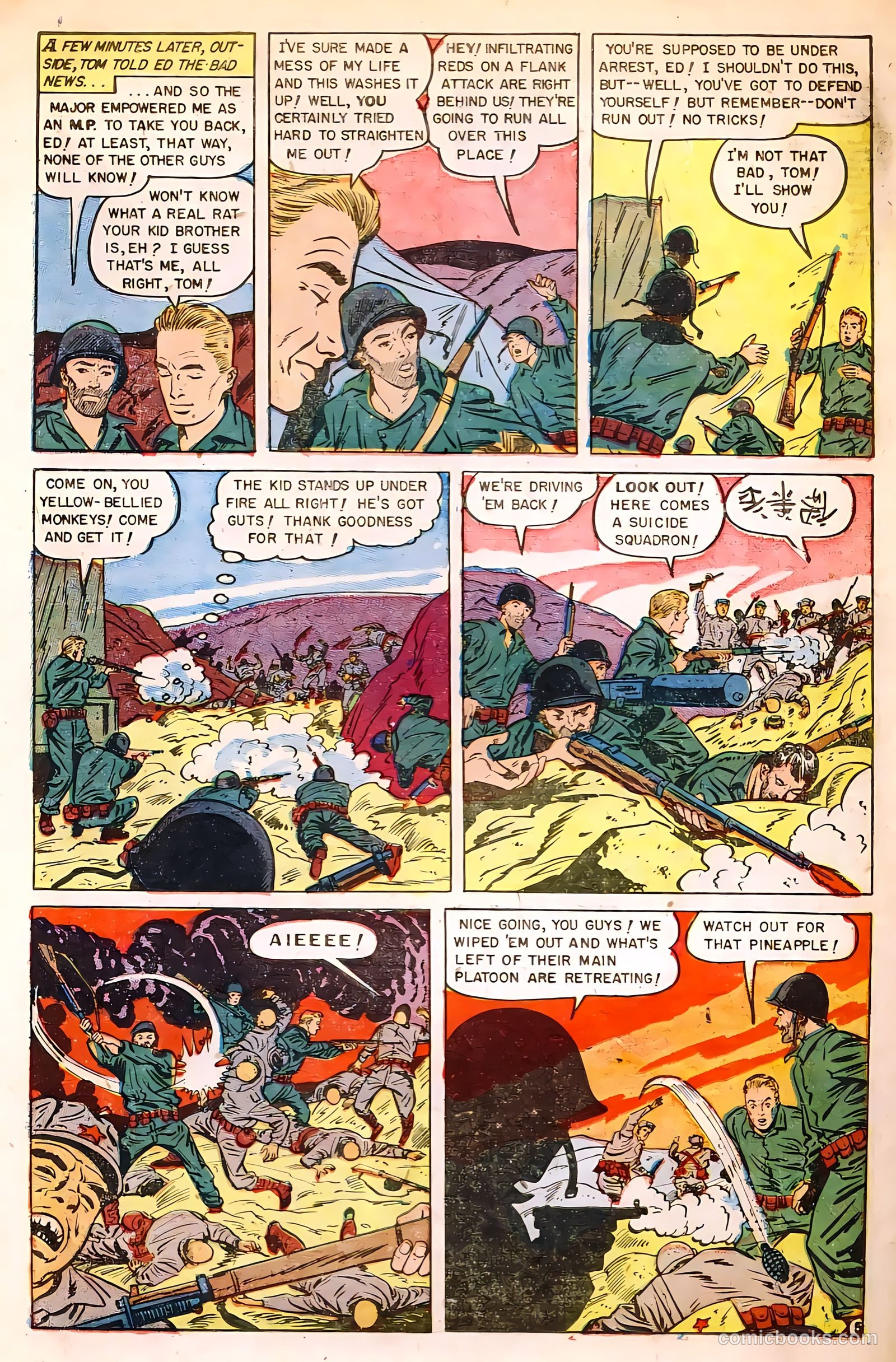 War Heroes #1 (1952) — page 15 of 36