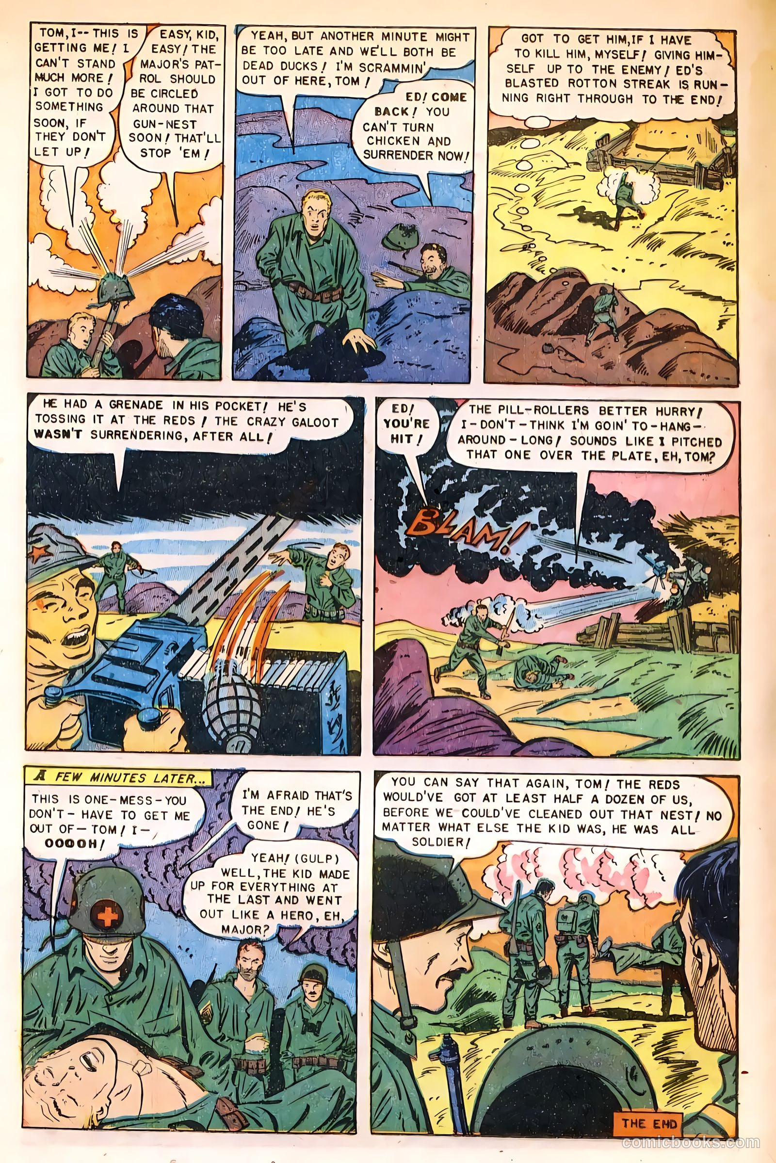 War Heroes #1 (1952) — page 17 of 36