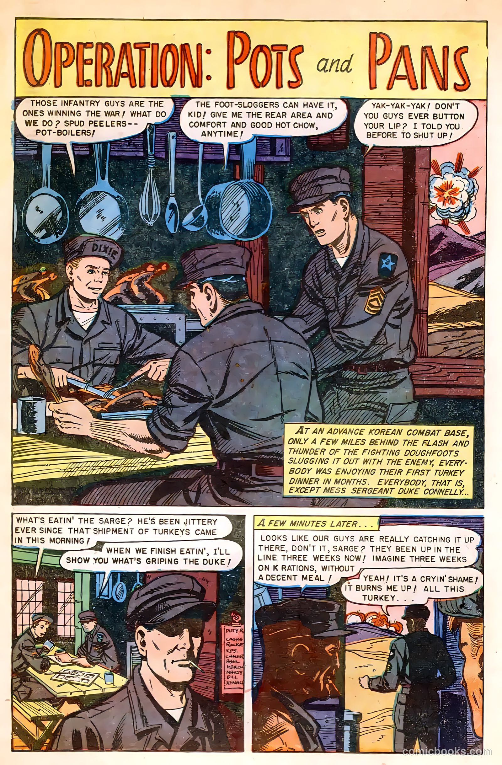 War Heroes #1 (1952) — page 18 of 36