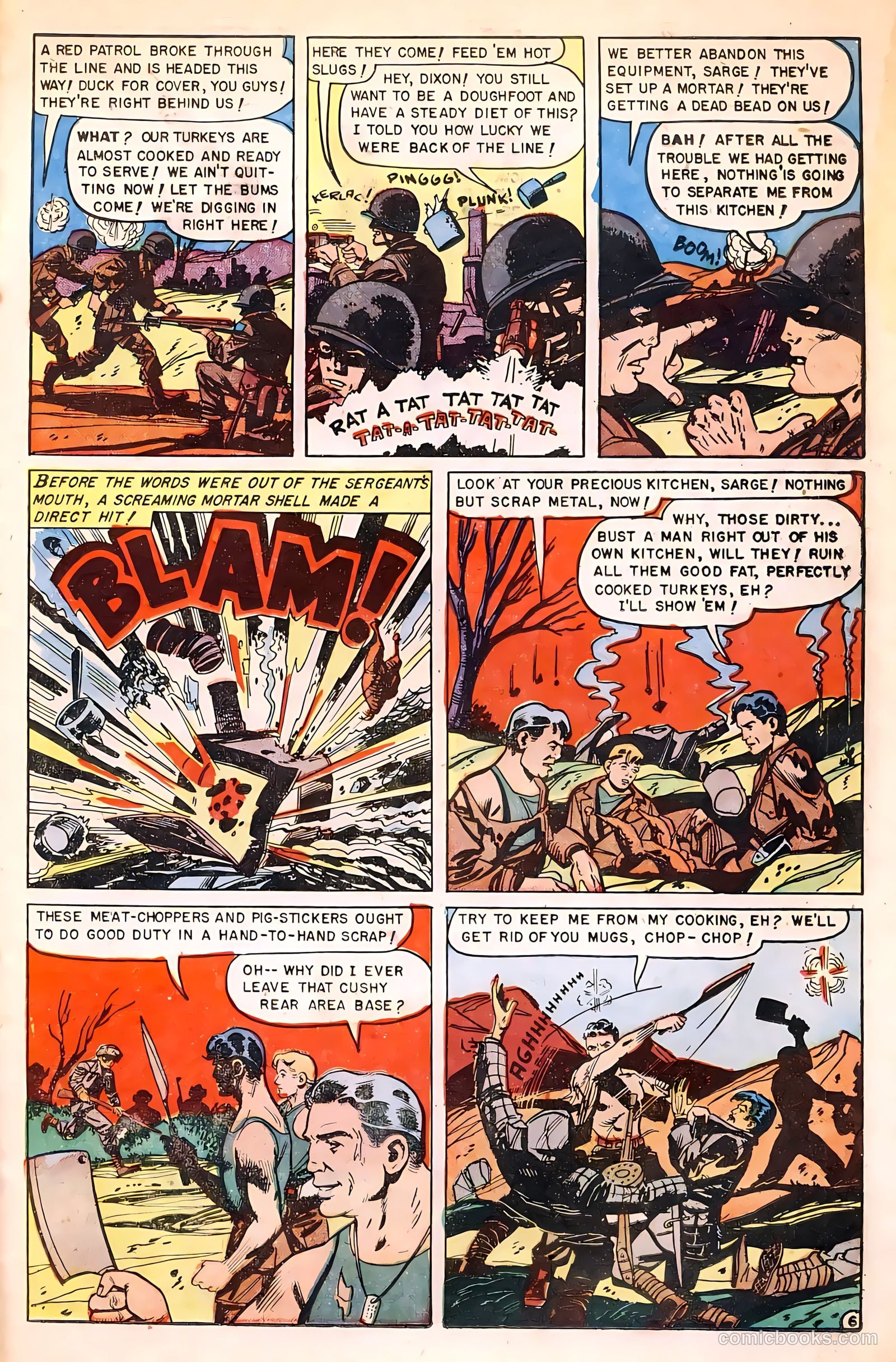 War Heroes #1 (1952) — page 23 of 36