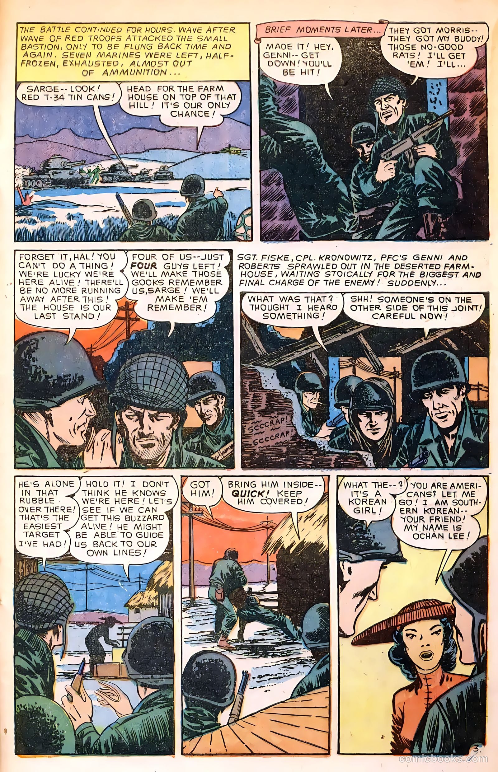 War Heroes #1 (1952) — page 29 of 36