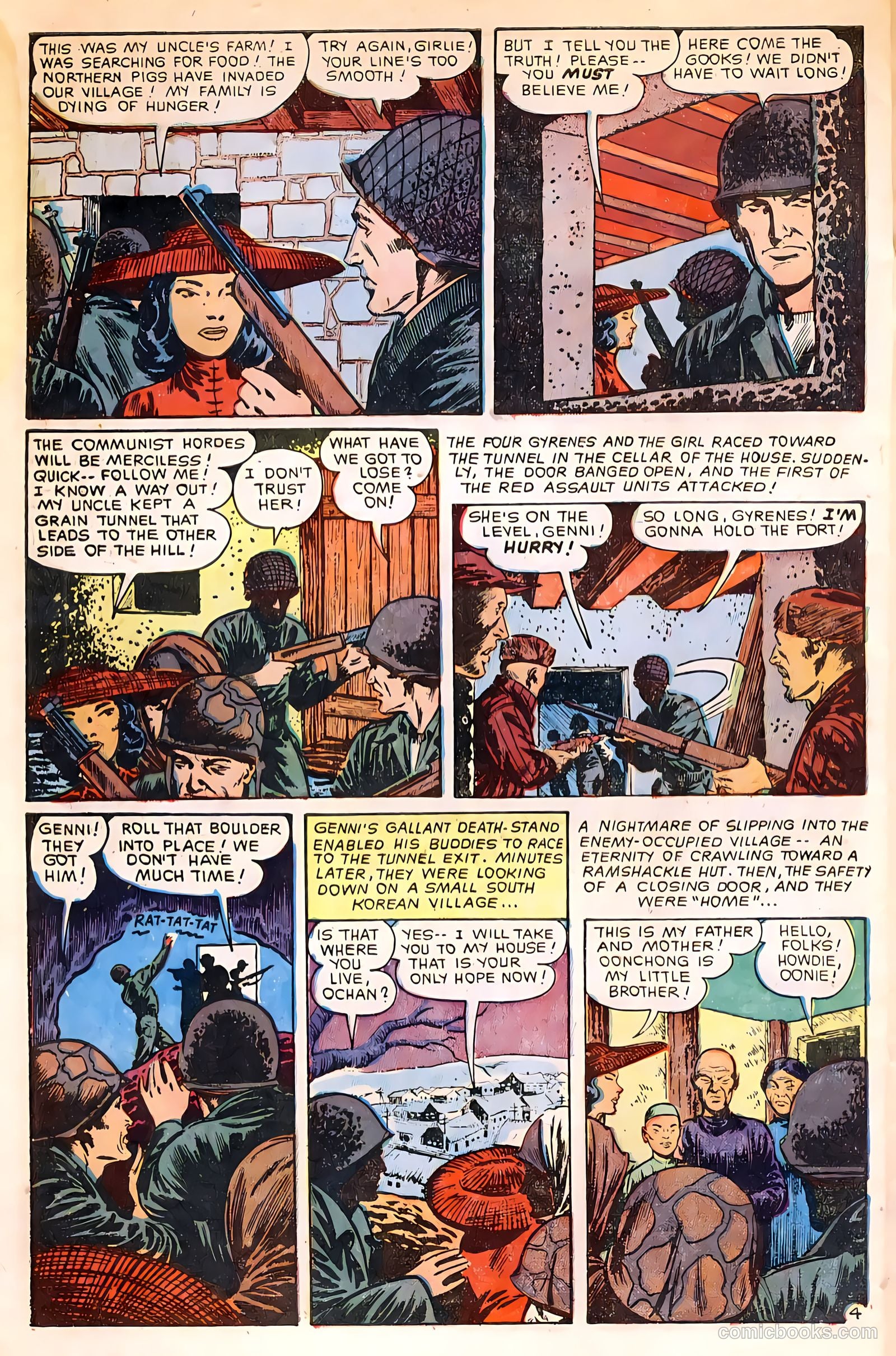 War Heroes #1 (1952) — page 30 of 36