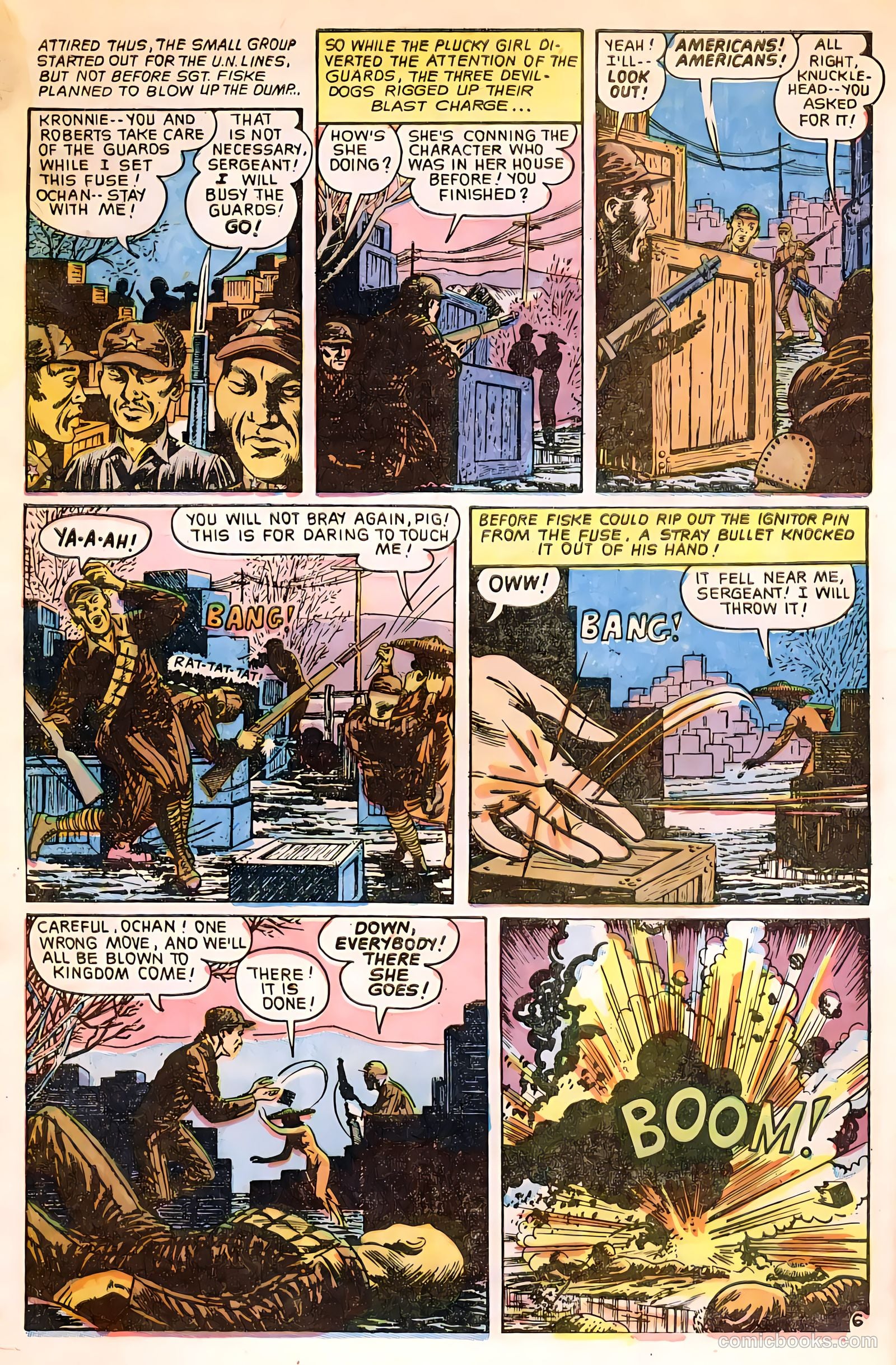 War Heroes #1 (1952) — page 32 of 36