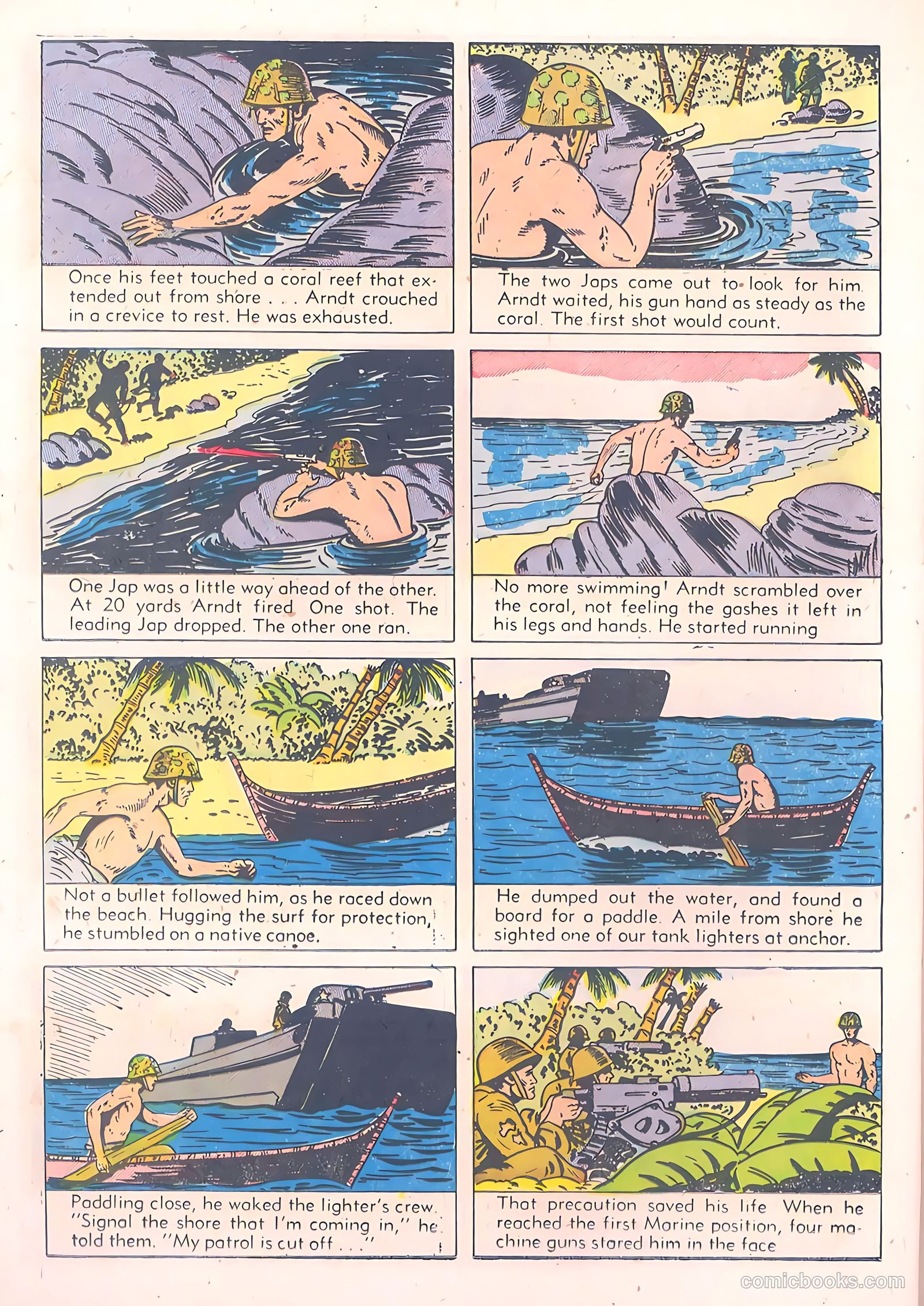 War Heroes #10 (1964) — page 34 of 52