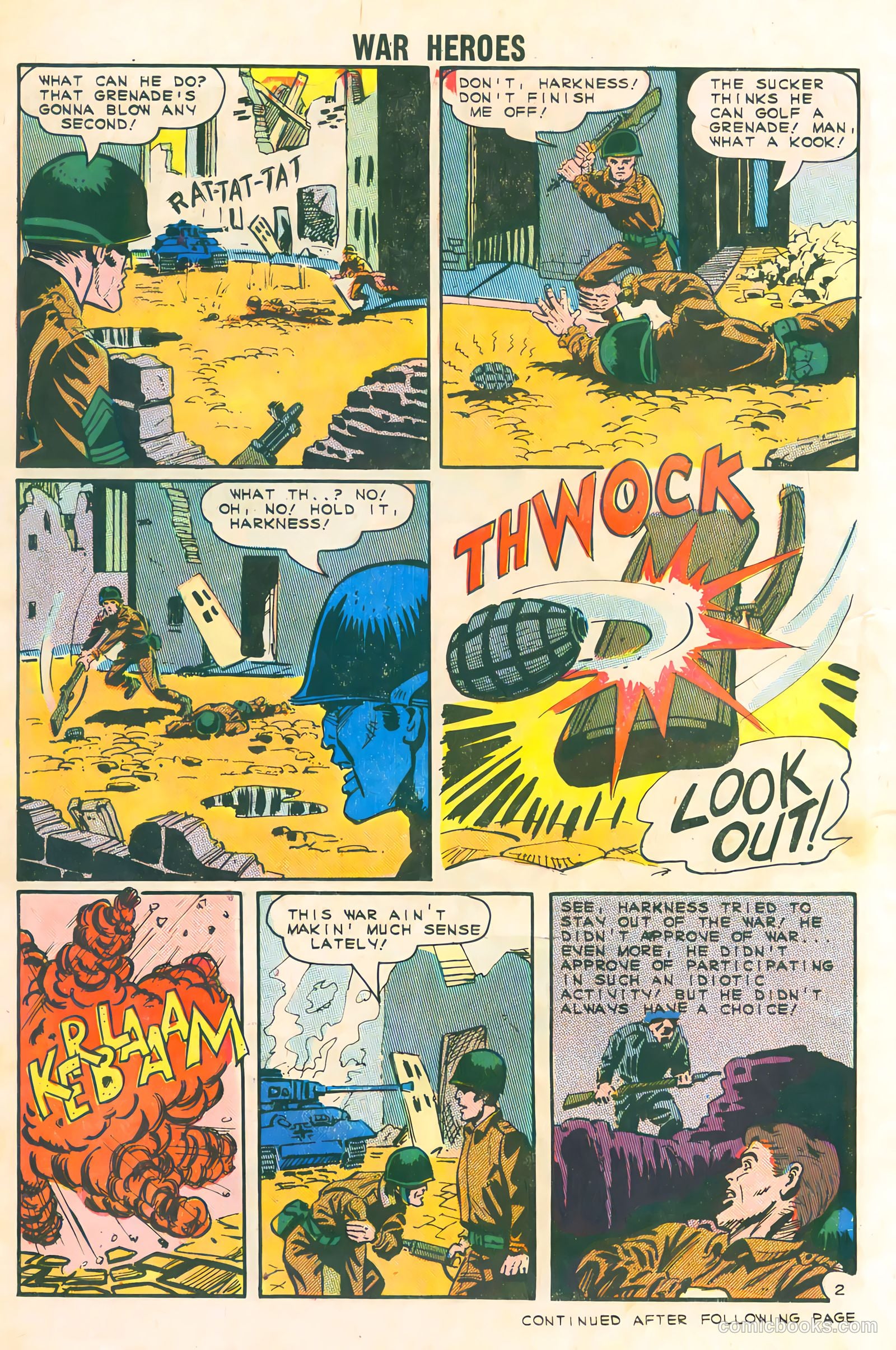 War Heroes #11 (1964) — page 14 of 36
