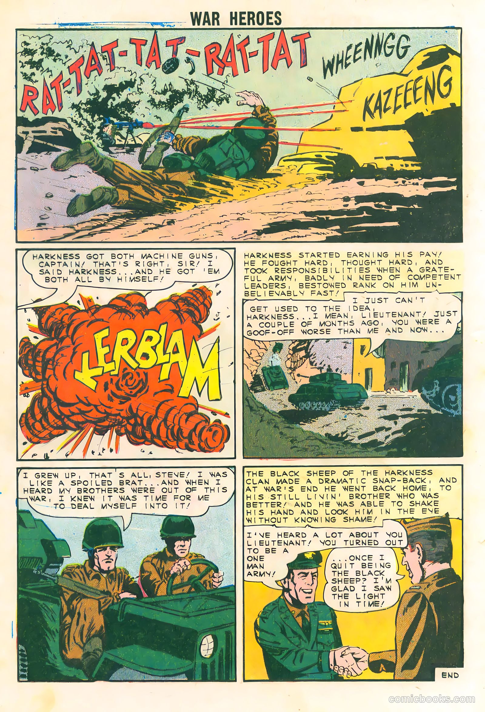 War Heroes #11 (1964) — page 20 of 36